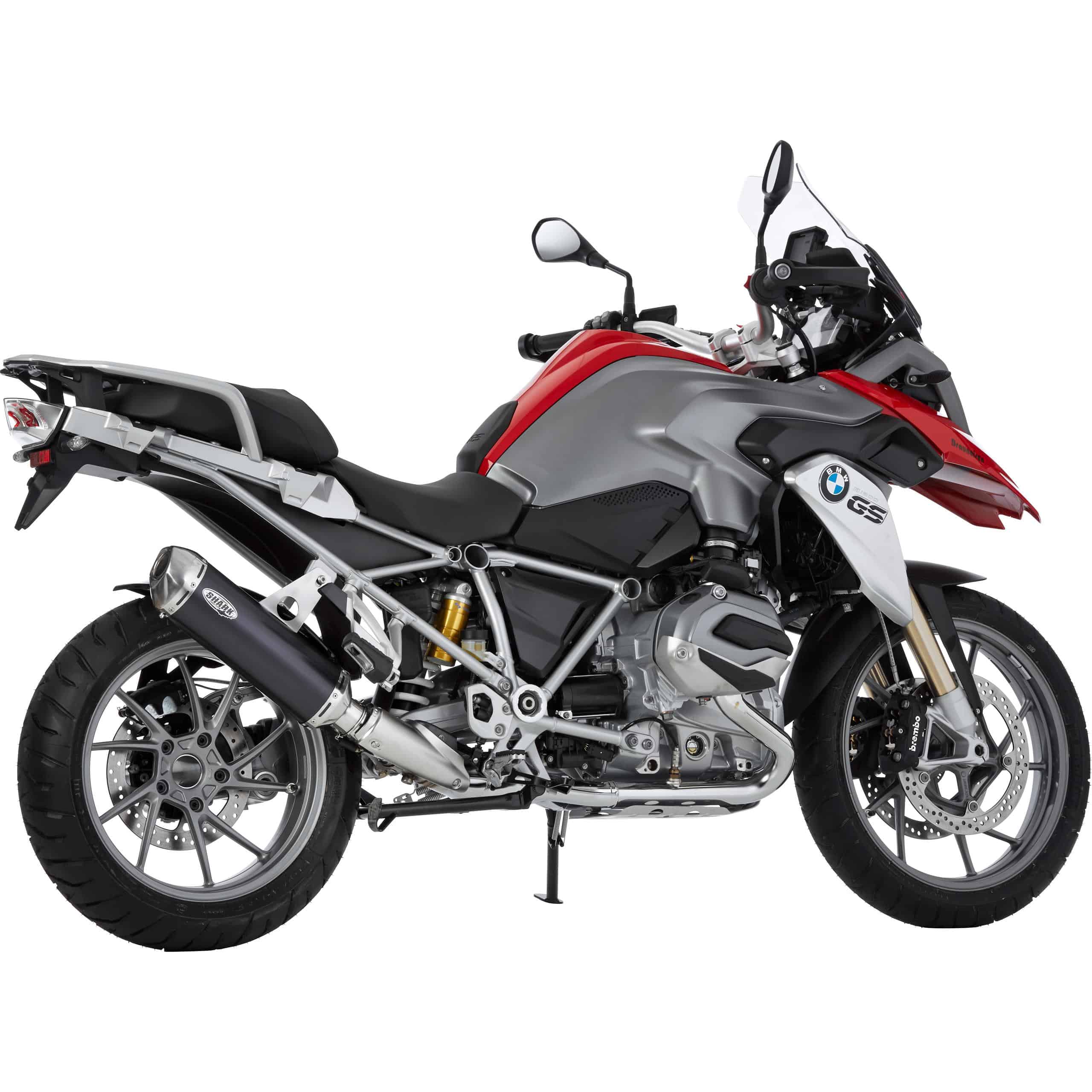 Shark exhaust DSX-5 Auspuff für BMW R 1200 GS /Adventure 2013-2016 schwarz - Motorradteile & Ersatzteile - Auspuff