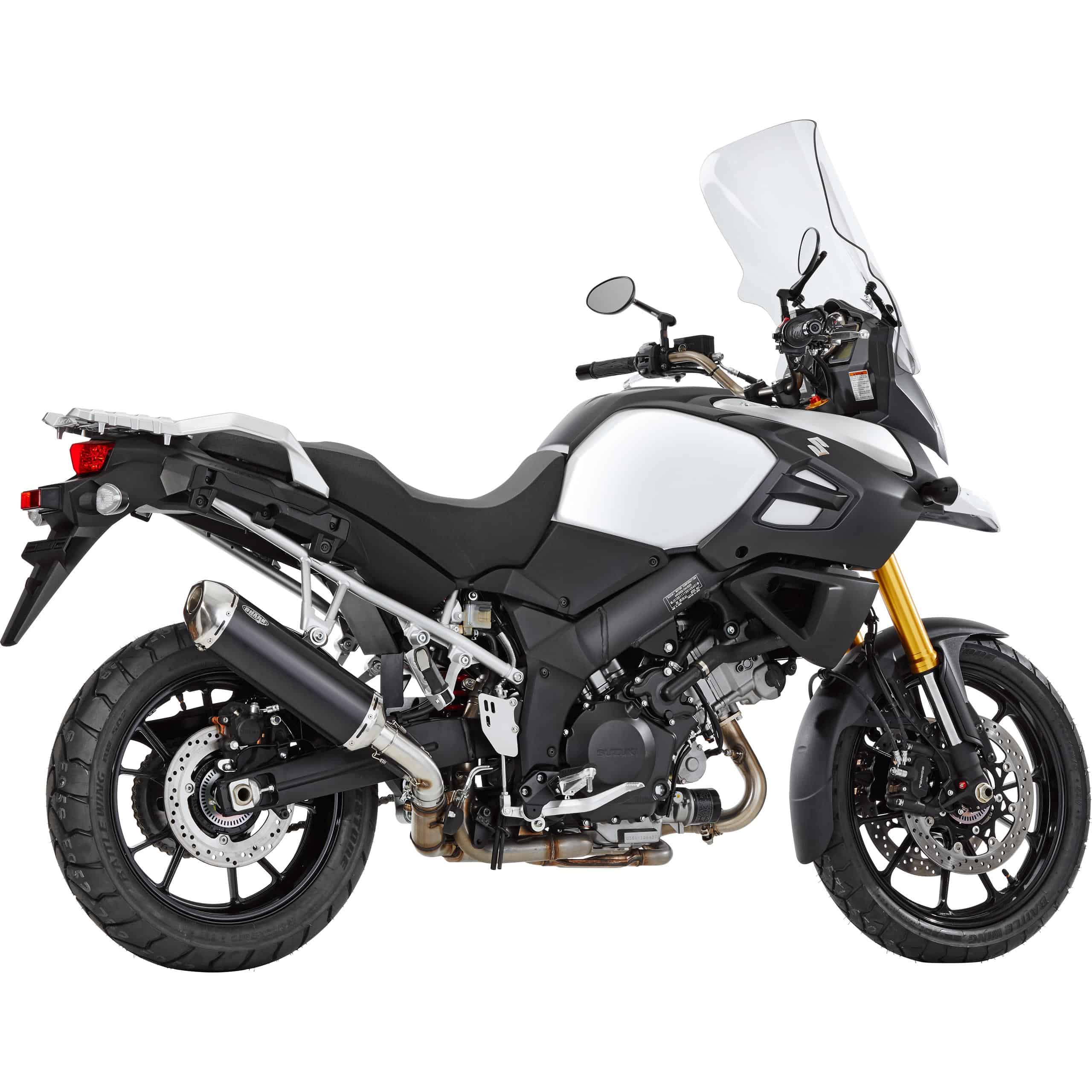 Shark exhaust DSX-5 Auspuff für Suzuki DL 1000 V-Strom 2014-2016 schwarz - Motorradteile & Ersatzteile - Auspuff