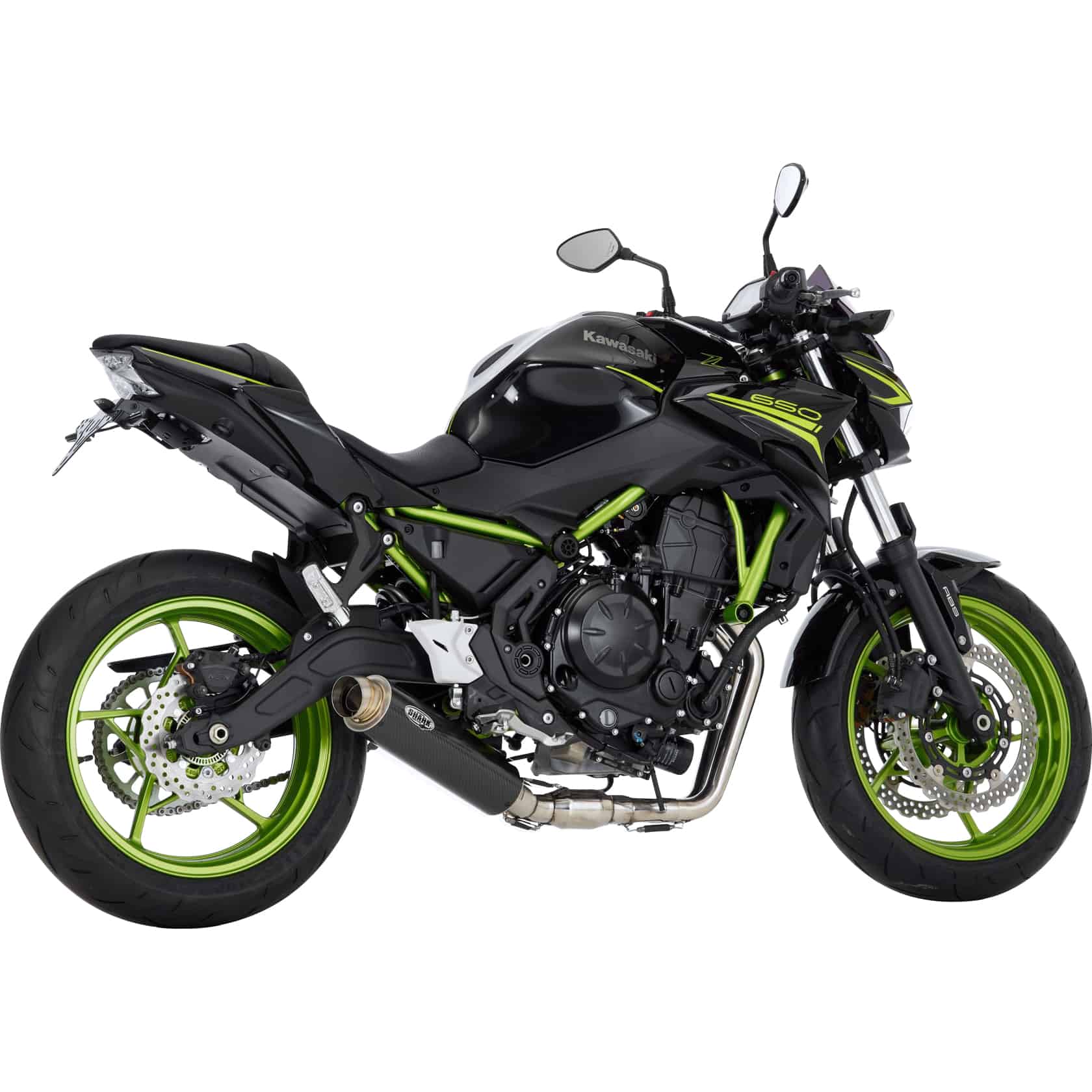 Shark exhaust SRC4 Auspuff 2in1 Carbon für Kawa Z/Ninja 650 /RS 2021-2022 - Motorradteile & Ersatzteile - Auspuff