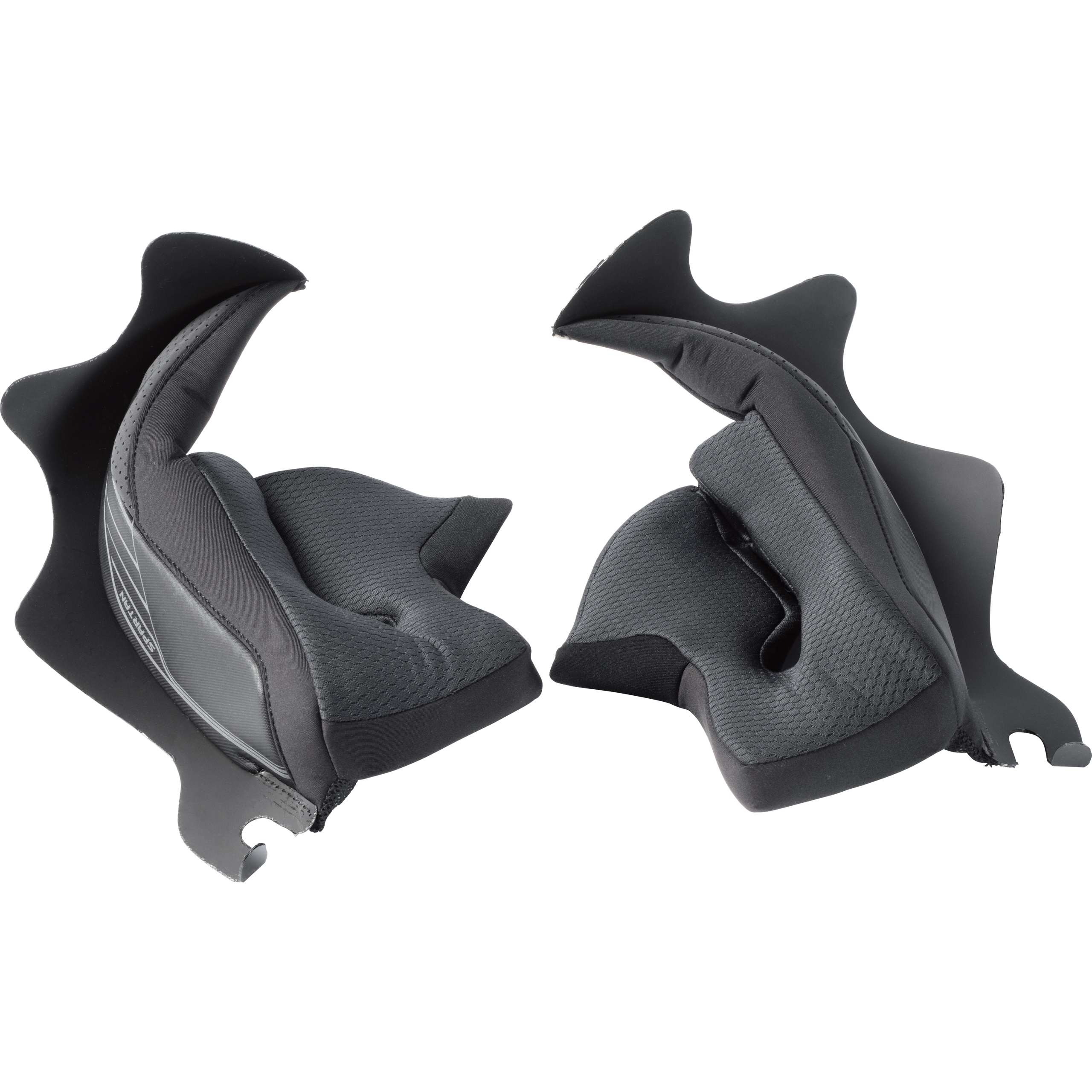 Shark helmets Wangenpolster Spartan anthrazit 25 mm - Helme & Brillen - Motorradhelme Zubehör