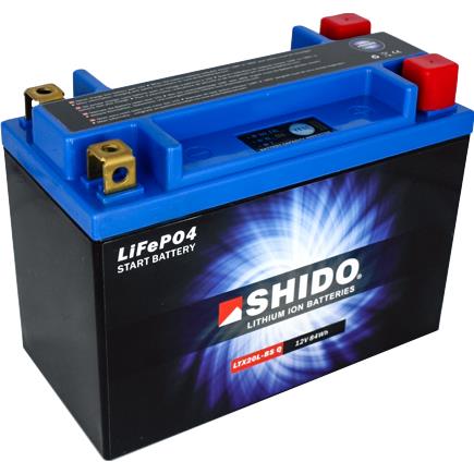 Shido Batterie Lithium LTX20L-BS Q 12V