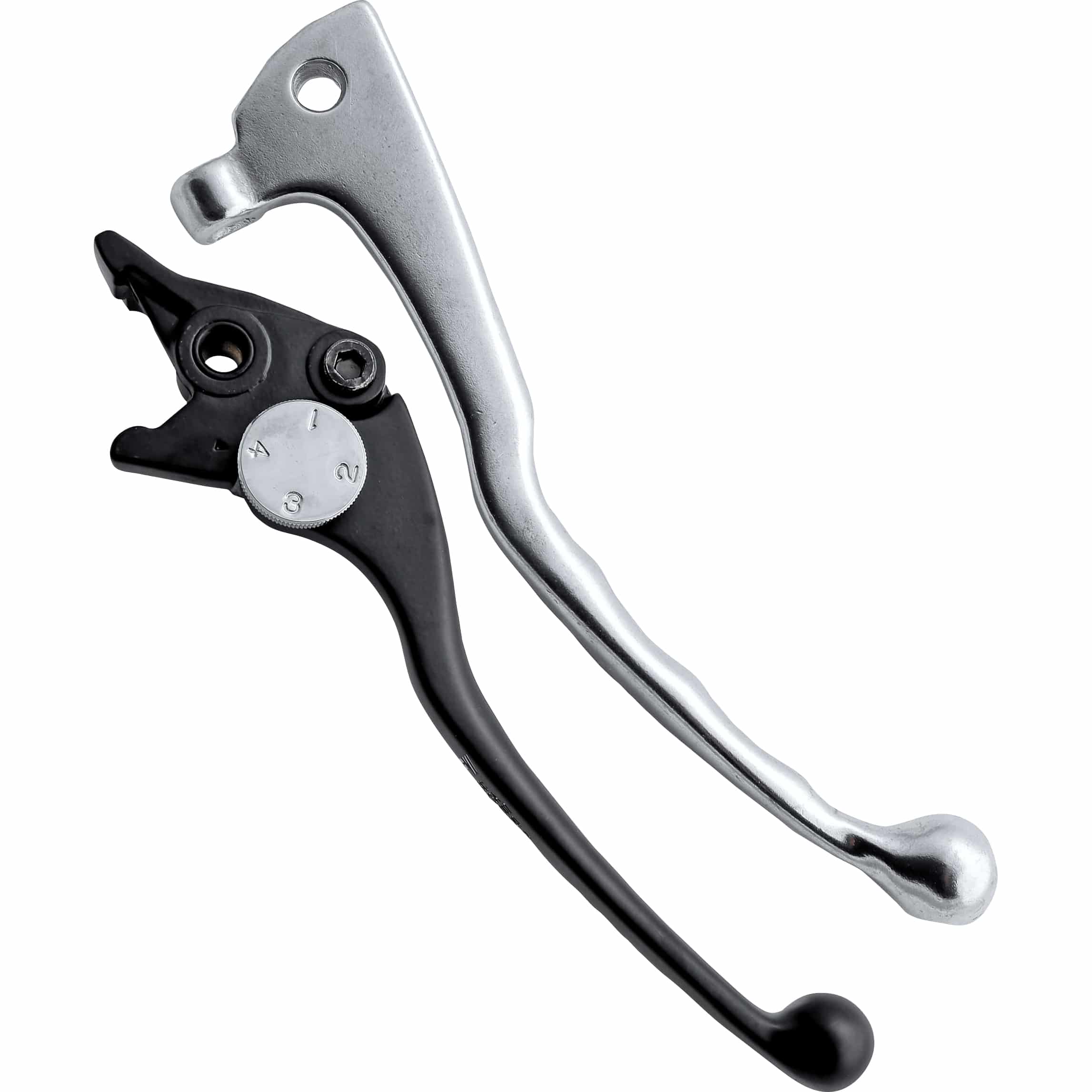 Shin Yo Bremshebel wie OEM silber 041 JY-1262--P für Honda - Motorradteile & Ersatzteile - Lenker