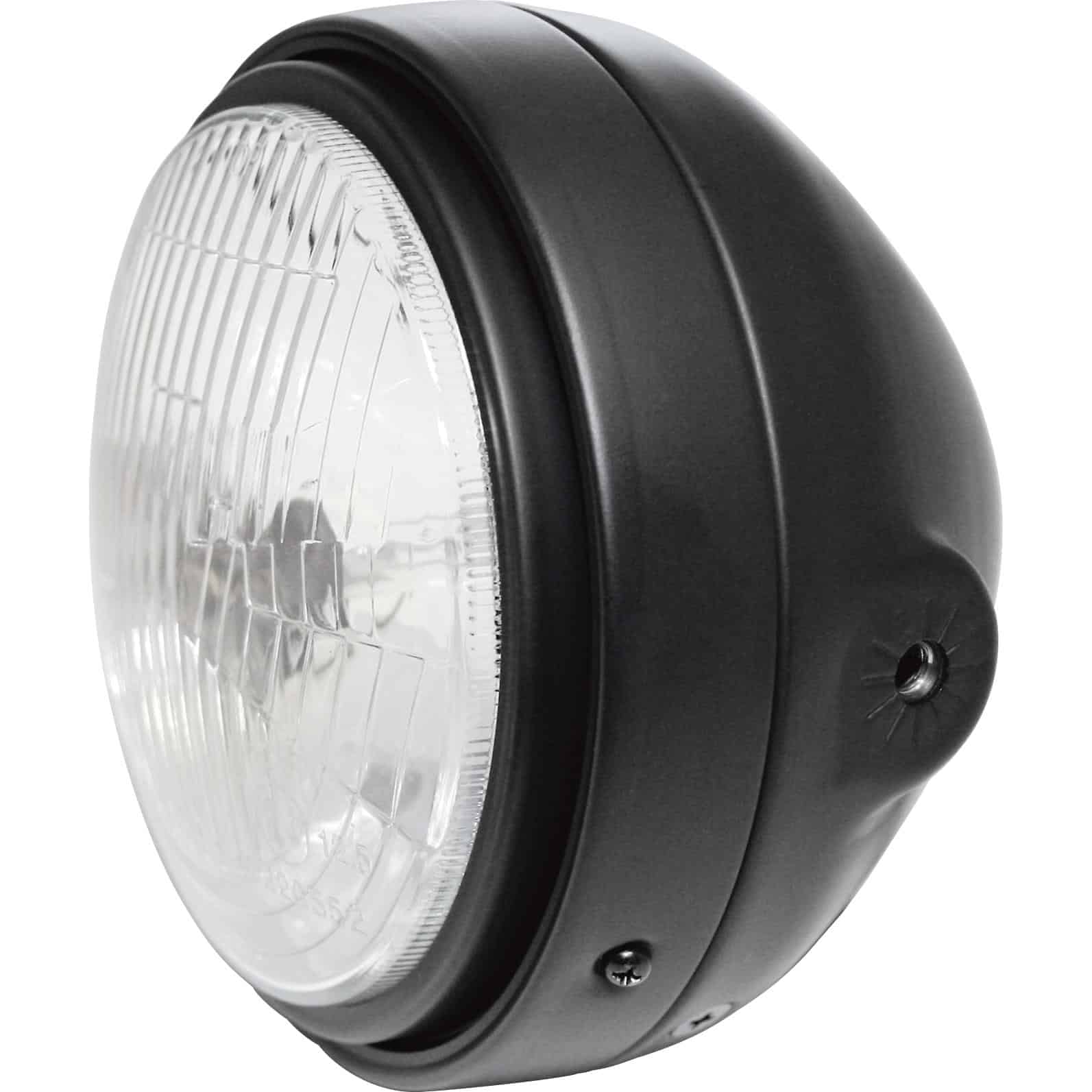 Shin Yo H4 Hauptscheinwerfer 165mm seitlich schwarz - Motorradteile & Ersatzteile - Beleuchtung