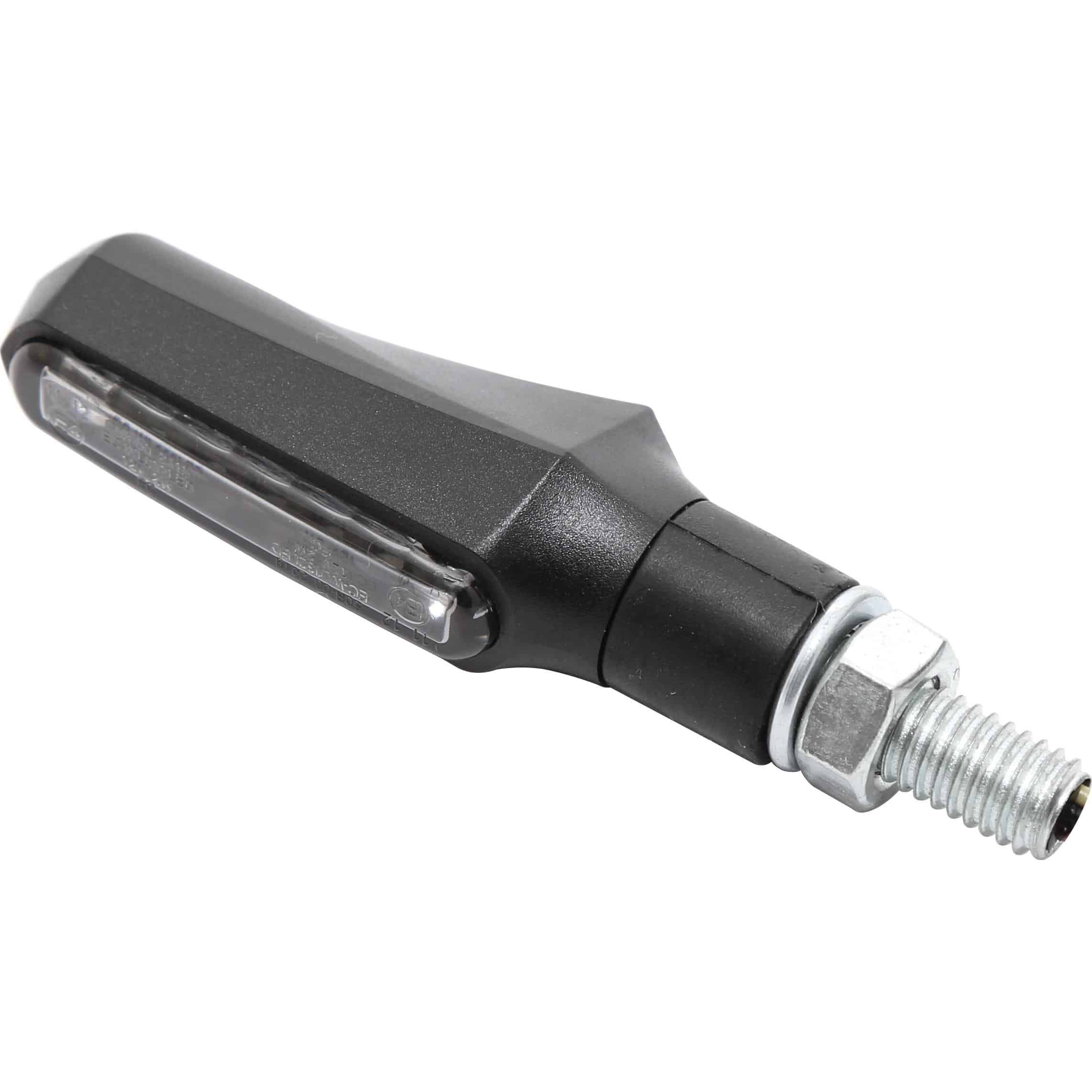 Shin Yo LED Blinkerpaar mit Positionslicht Shorty Fin M8 schwarz - Motorradteile & Ersatzteile - Beleuchtung