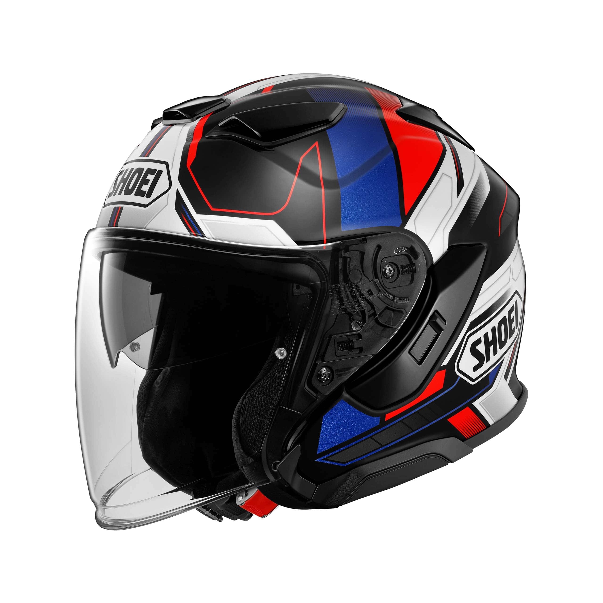 Shoei J-Cruise III Whizzy TC-10 L - Helme & Brillen - Café Racer Helme & Brillen