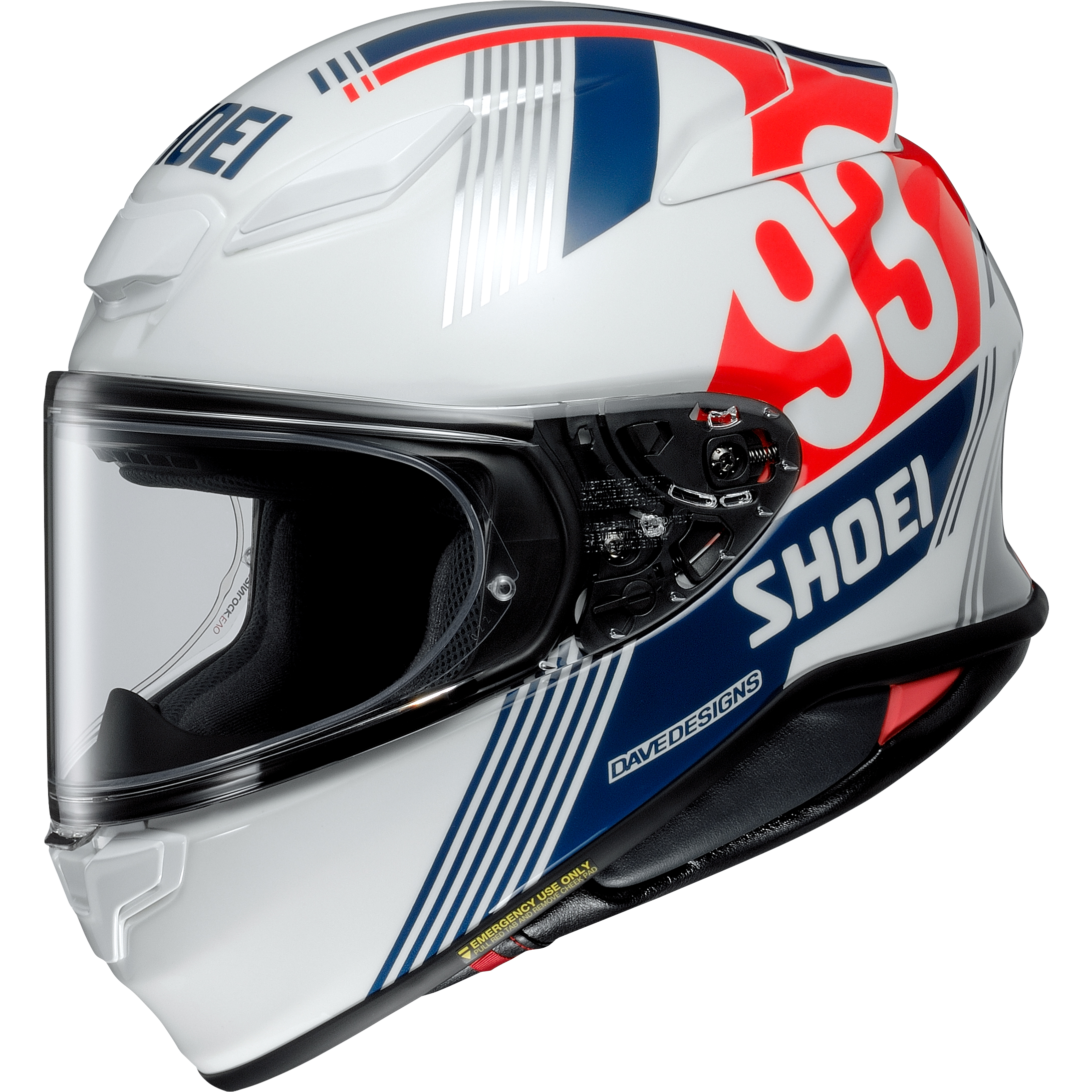 Shoei NXR2 MM93 Retro TC-10 XXL - Helme & Brillen - Sport Helme & Brillen