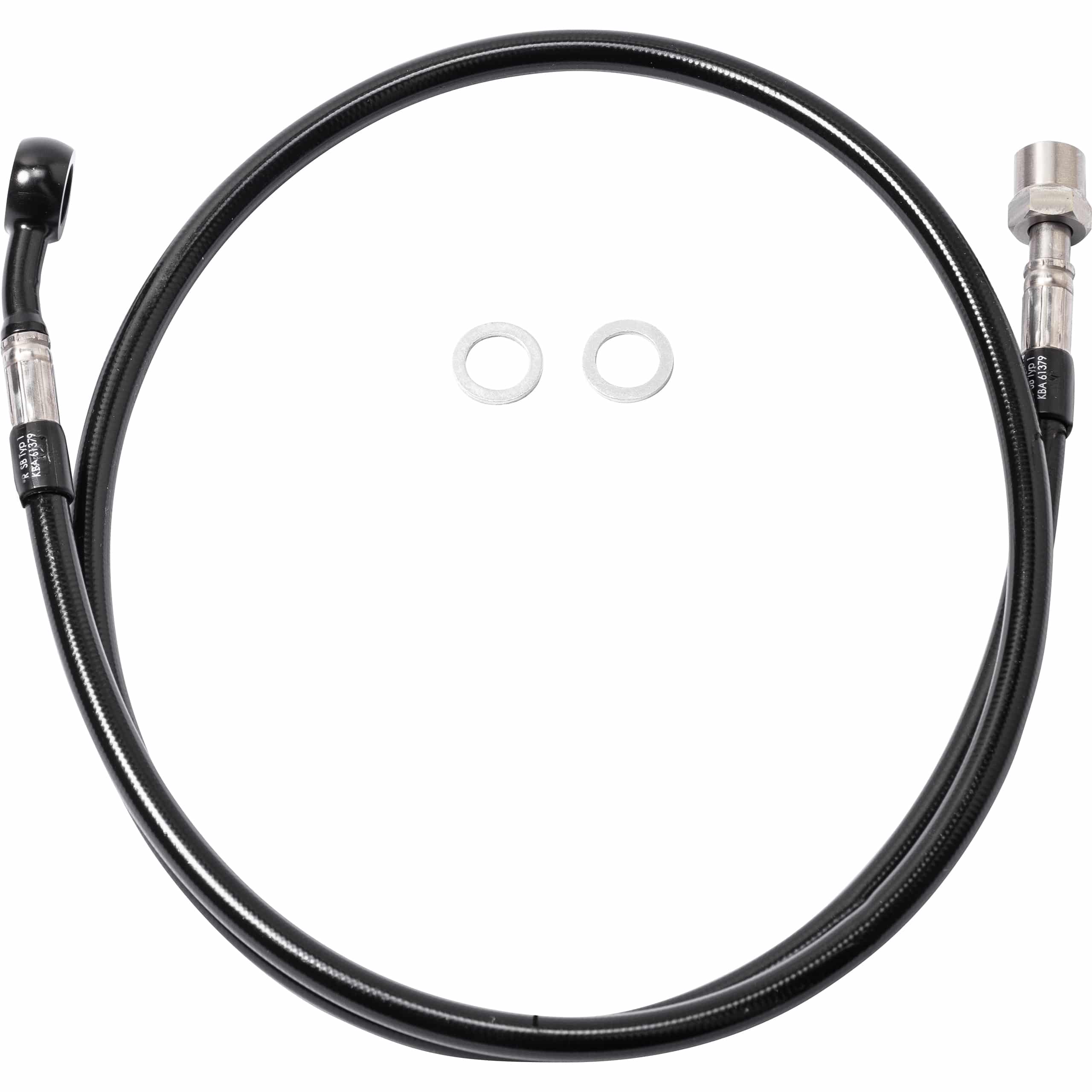 Spiegler Stahlflex Kupplungsleitungskit 1-teilig schwarz für Suzuki V - Motorradteile & Ersatzteile - Kraftübertragung
