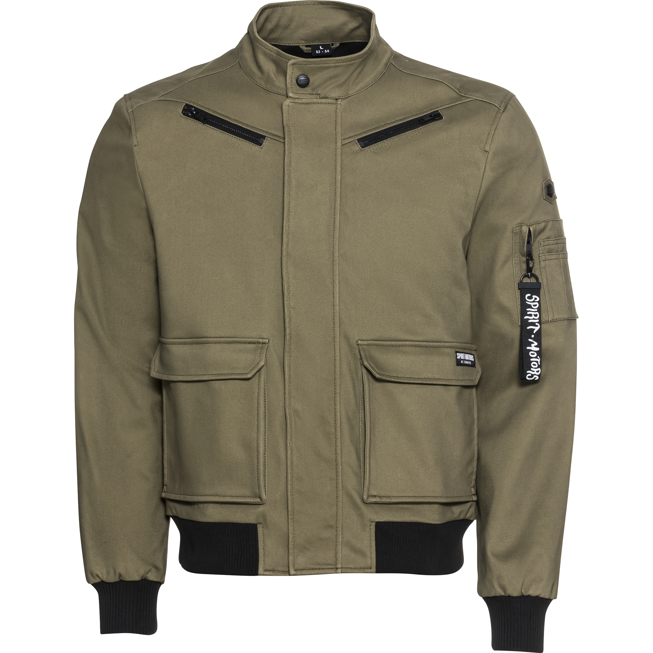 Spirit Motors Charming Chase Textiljacke grün 3XL - Motorradbekleidung - Motorradjacken