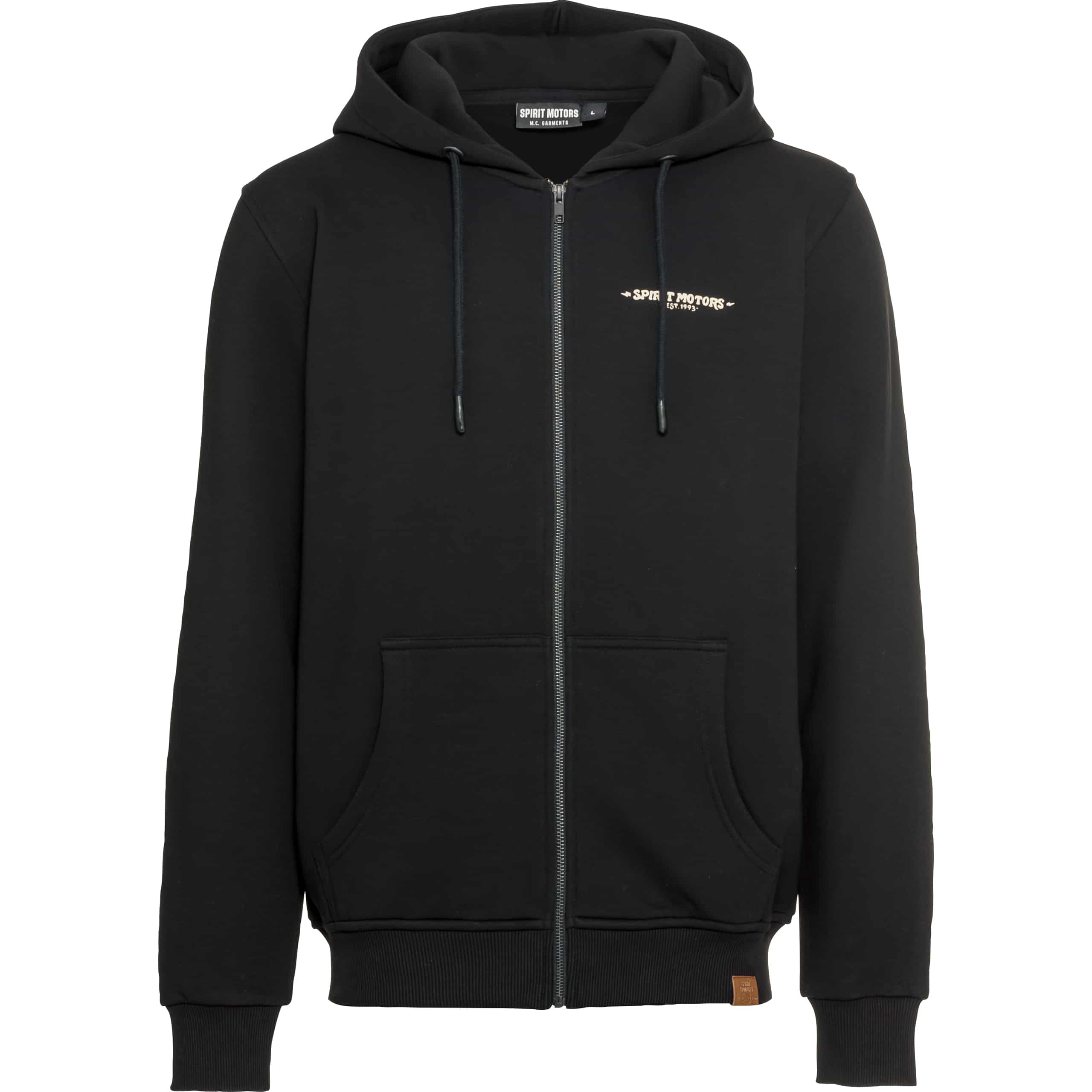 Spirit Motors Faithful Miles Hoodie schwarz 3XL - Motorradbekleidung - Freizeitbekleidung