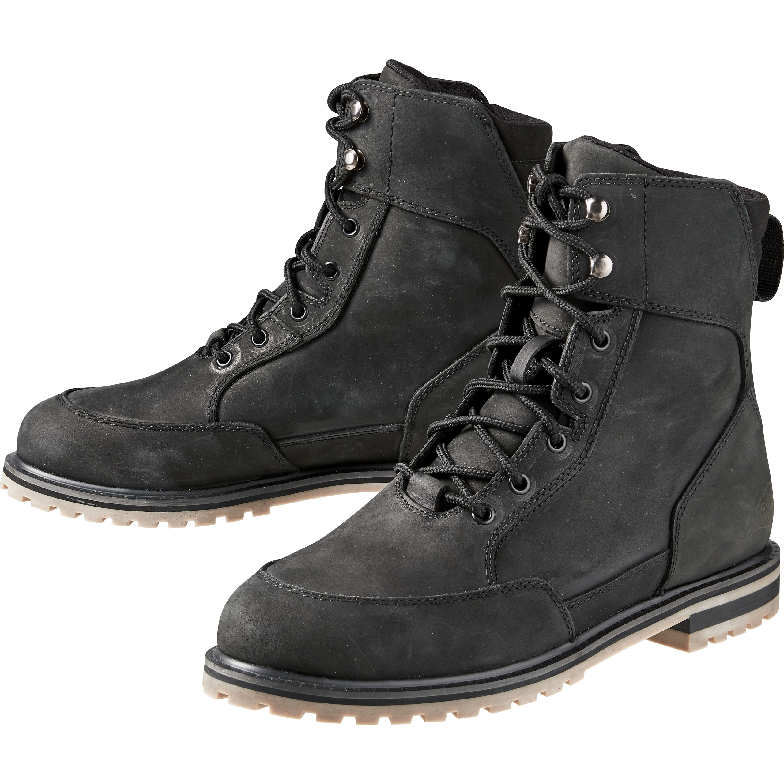 Spirit Motors Franky Stone Motorradschnürstiefel kurz anthrazit 42 - Motorradbekleidung - Chopper Motorradbekleidung