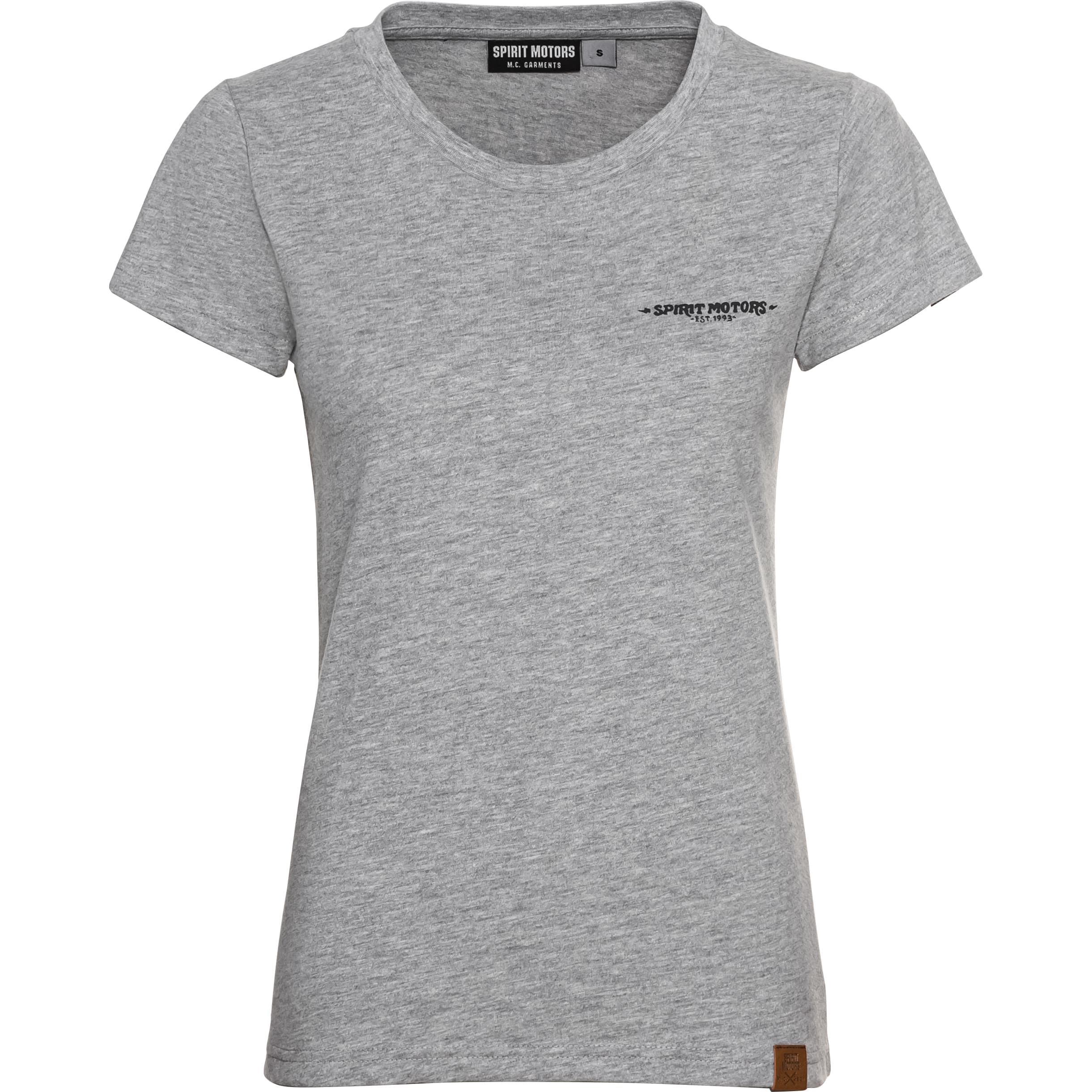 Spirit Motors Free Ruby Damen T-Shirt grau XS - Motorradbekleidung - Freizeitbekleidung