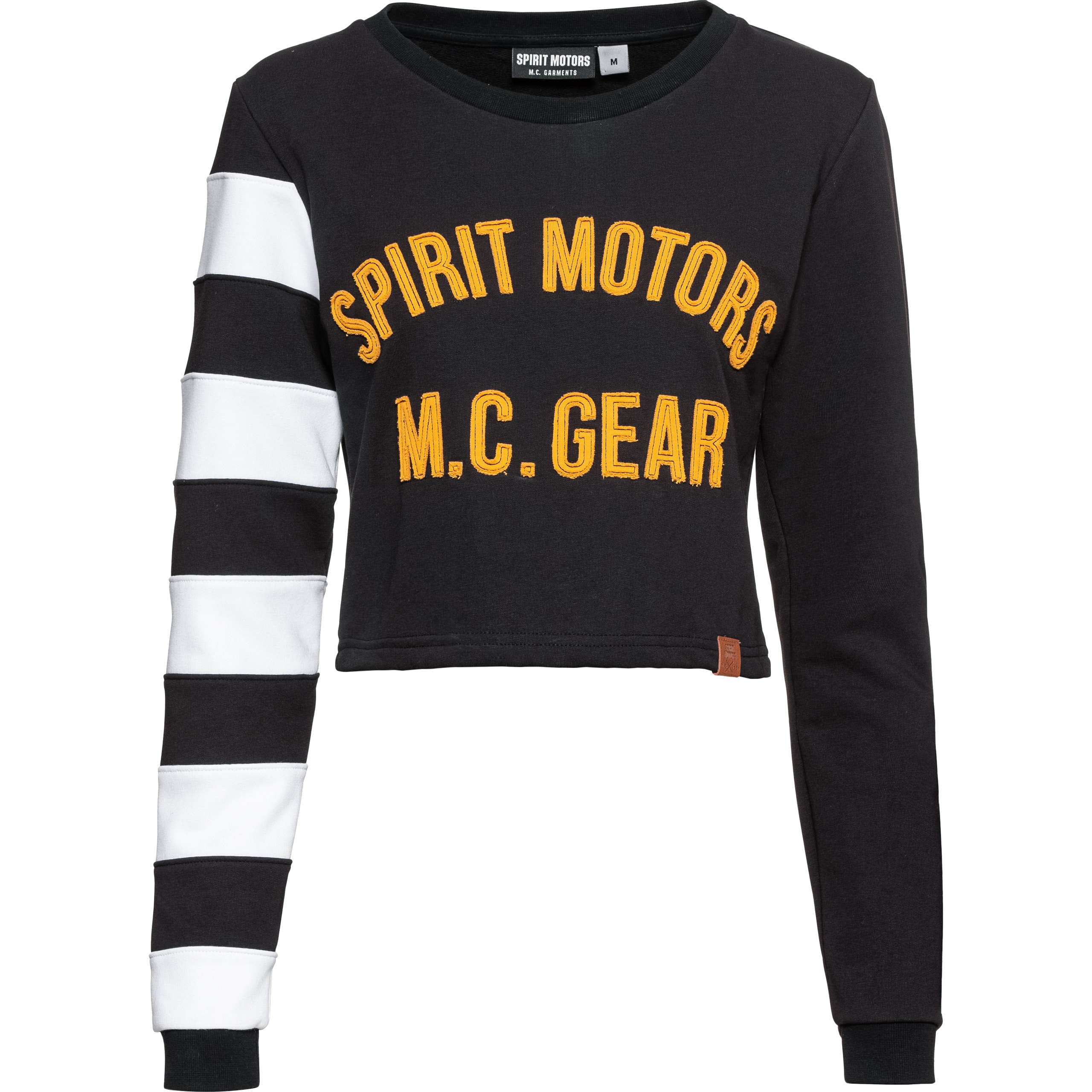 Spirit Motors Racing Rachel Damen Longsleeve schwarz/weiß XXL - Motorradbekleidung - Freizeitbekleidung