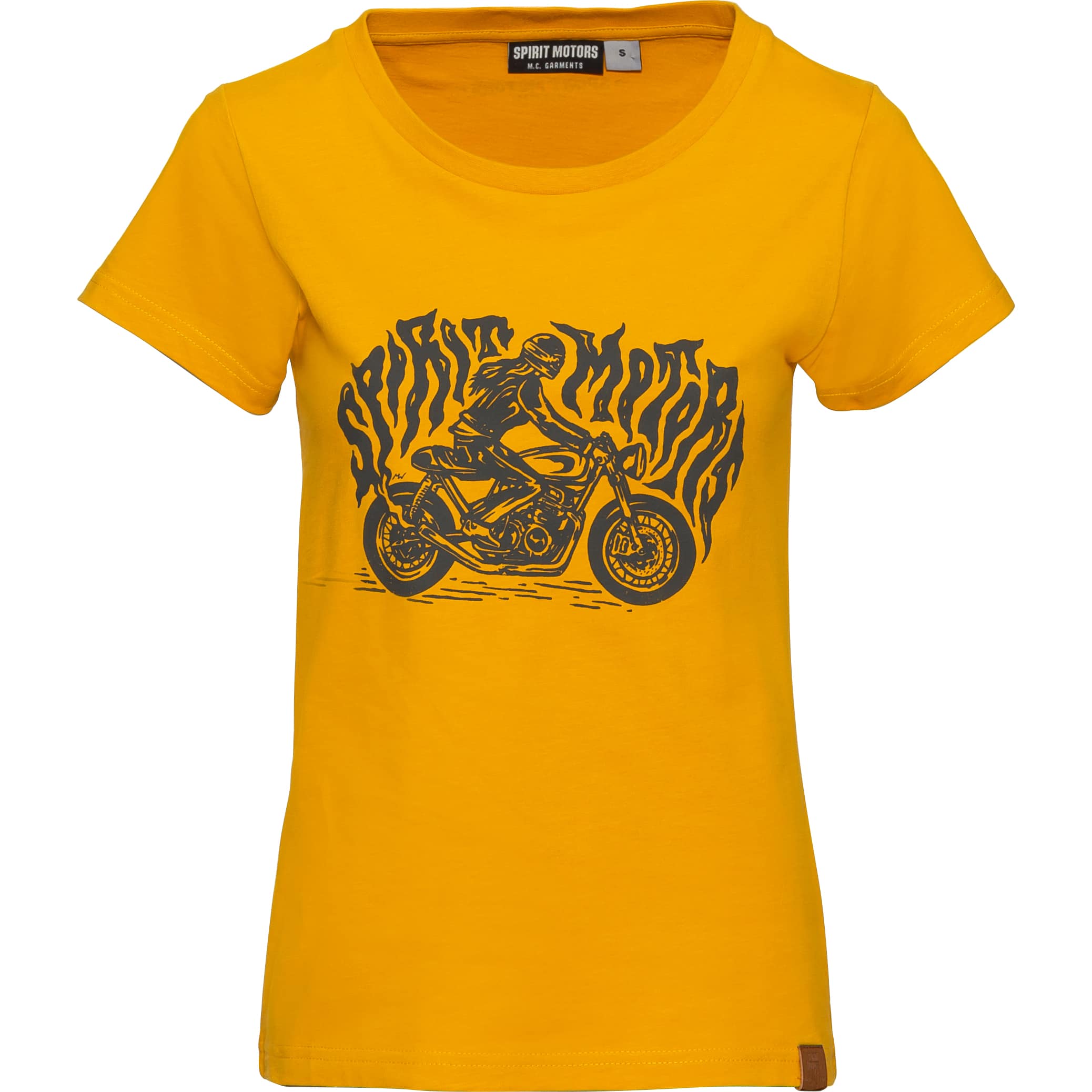 Spirit Motors Racing Ruby Damen T-Shirt gelb XL - Motorradbekleidung - Freizeitbekleidung