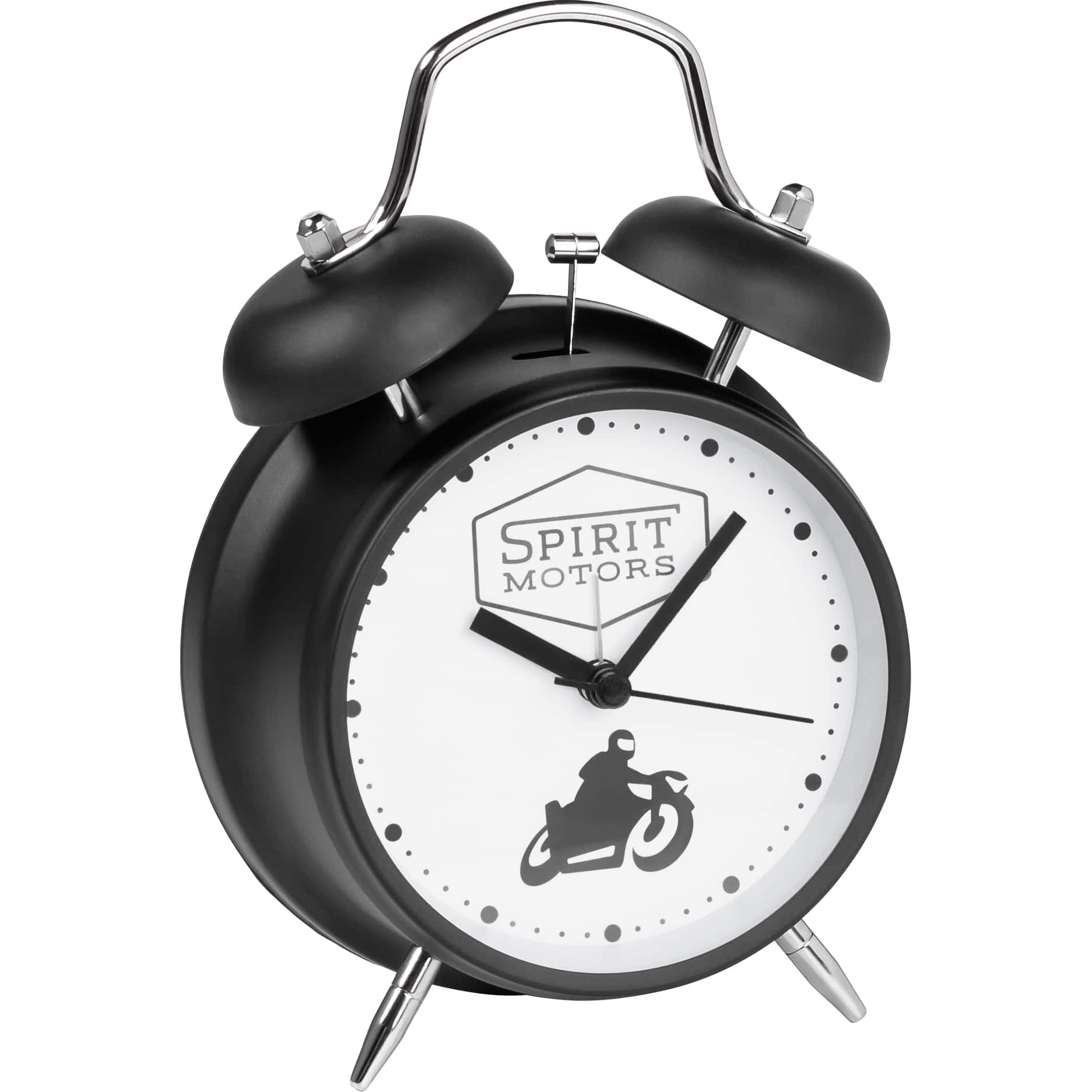 Spirit Motors Retro Motorrad Wecker - Motorradzubehör - Geschenkideen