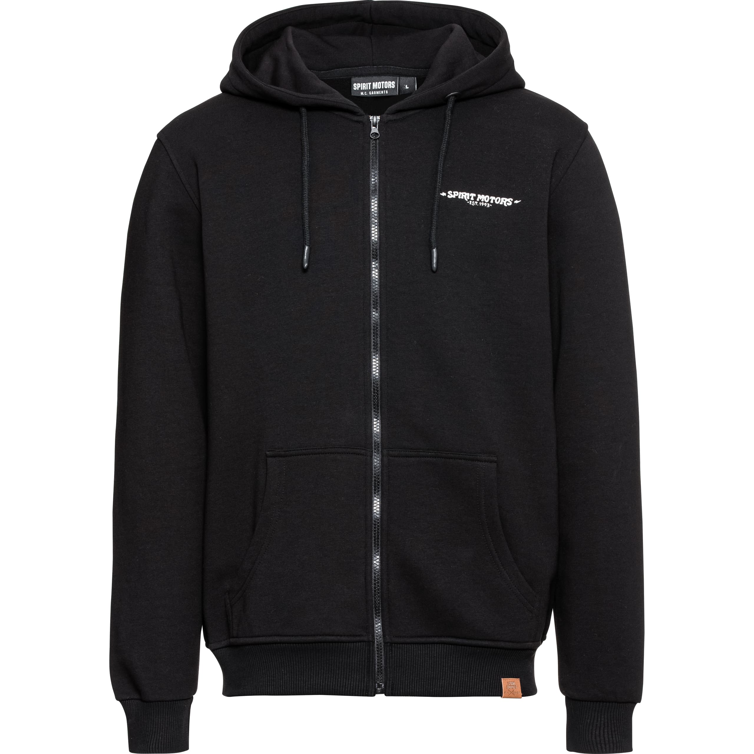 Spirit Motors Shotgun Miles Hoodie schwarz XXL - Motorradbekleidung - Freizeitbekleidung