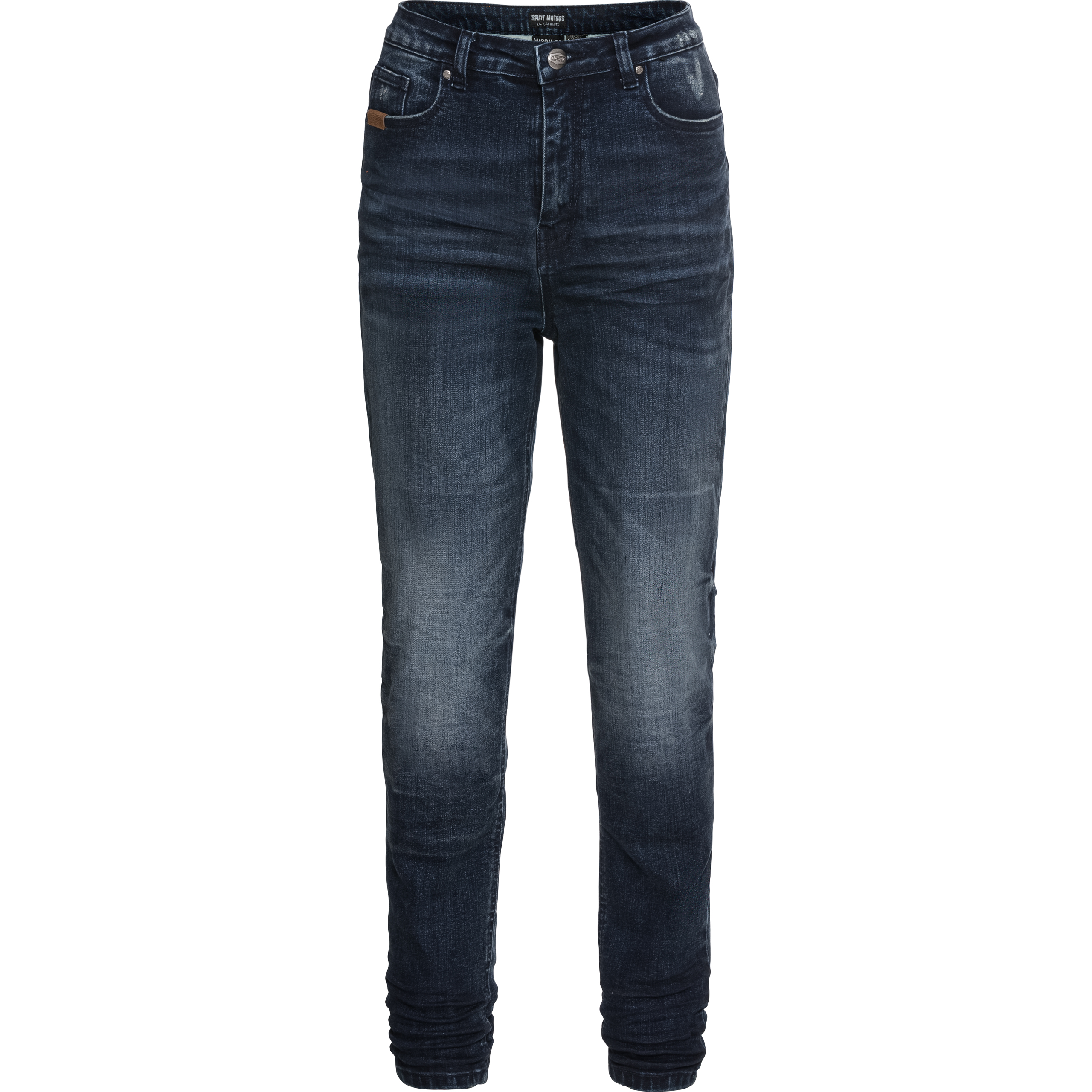 Spirit Motors Skinny High Heather Damen Jeans blau 30/32 - Motorradbekleidung - Motorradhosen