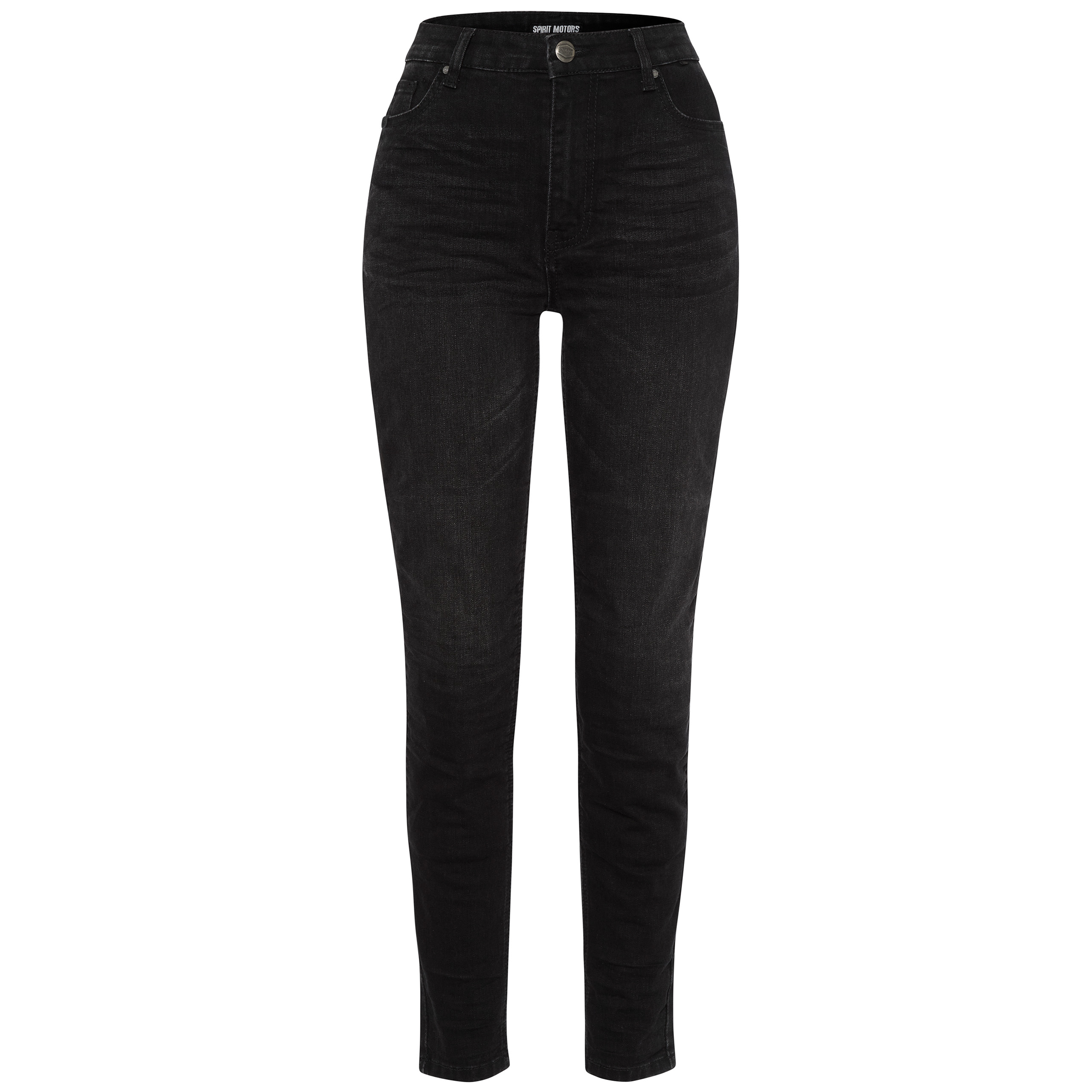 Spirit Motors Skinny High Heidi HPPE Damen Jeans schwarz 28/30 - Motorradbekleidung - Motorradhosen