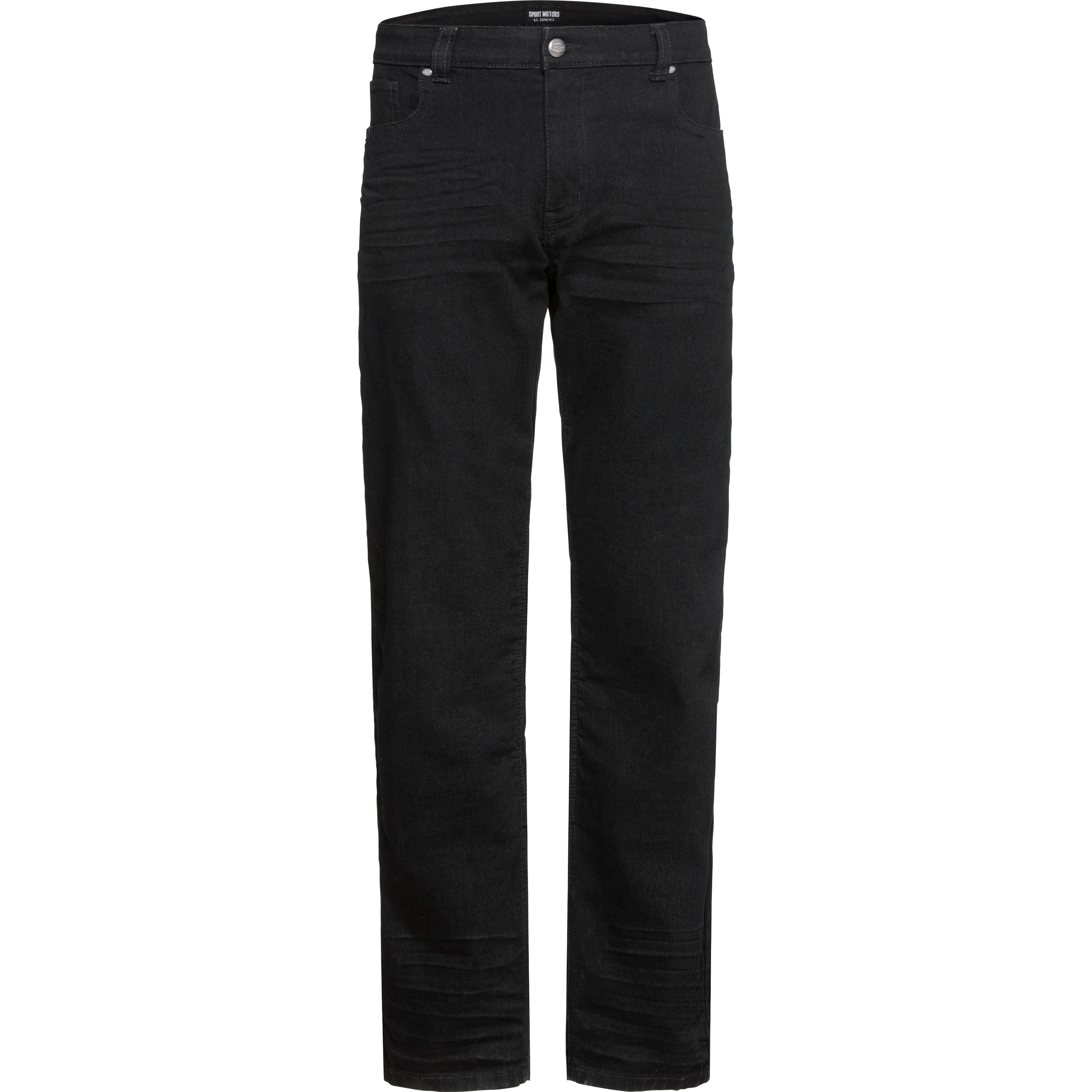 Spirit Motors Slim Mid Hank HPPE-Jeans schwarz 34/34 - Motorradbekleidung - Motorradhosen
