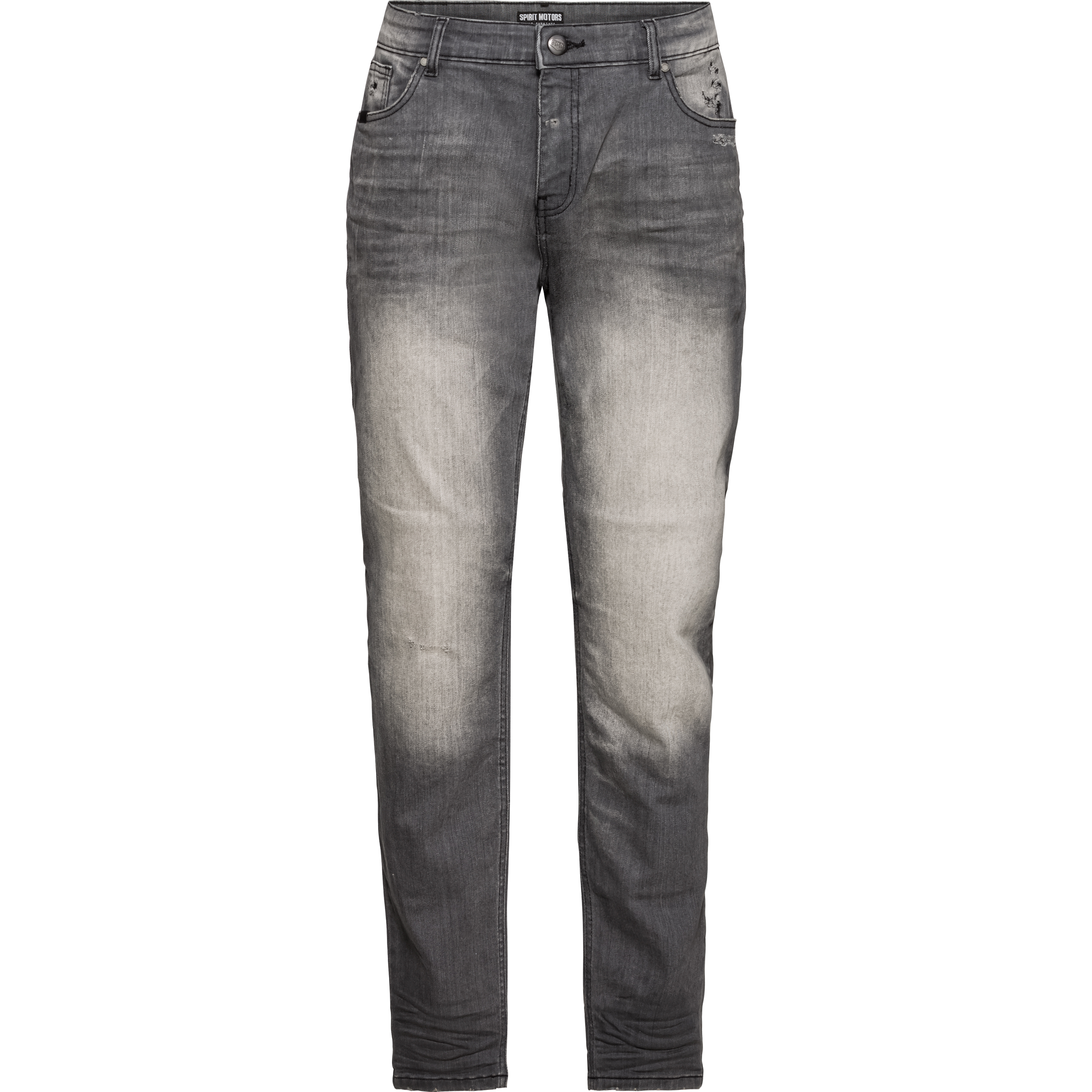 Spirit Motors Slim Mid Jayce Jeans grau 32/32 - Motorradbekleidung - Motorradhosen