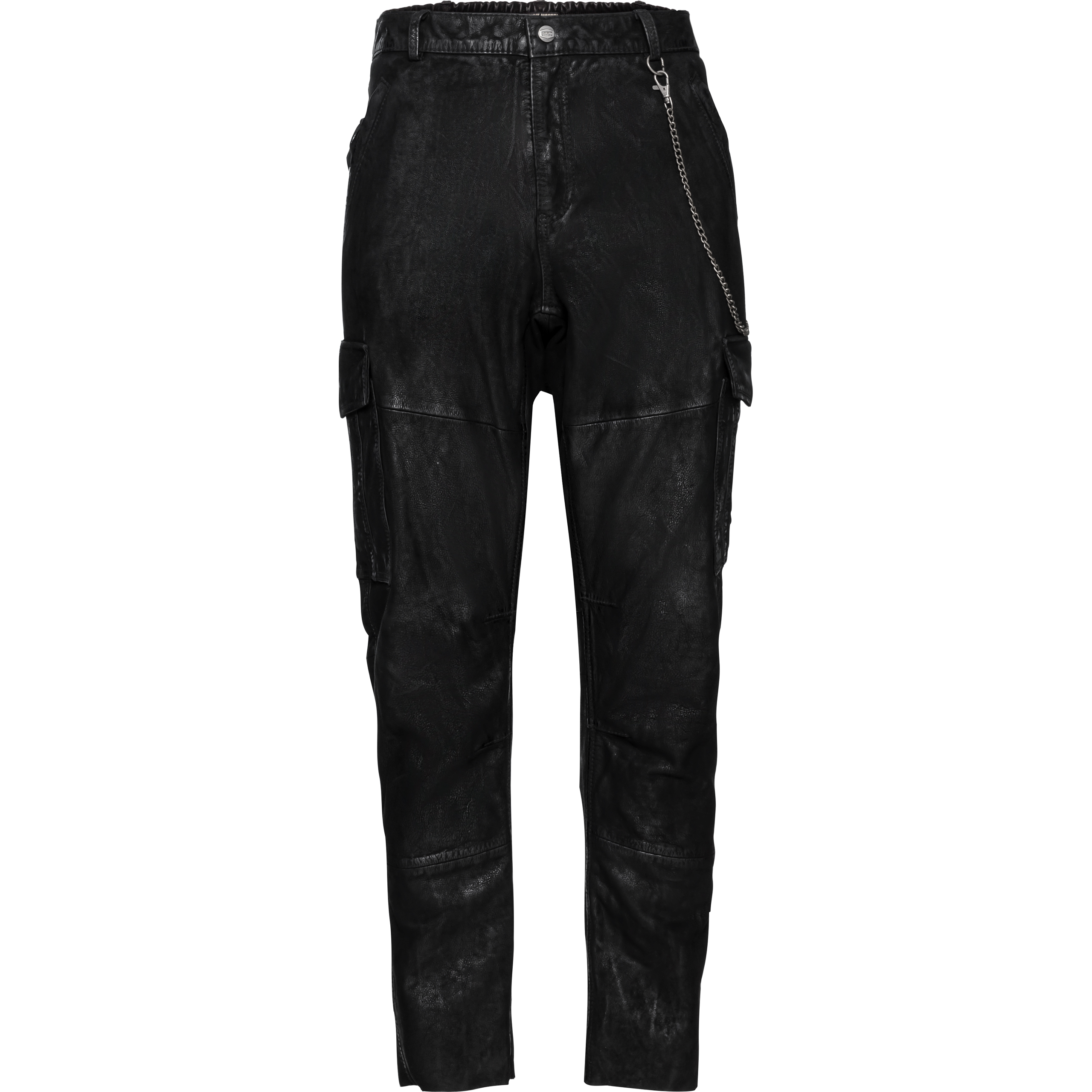 Spirit Motors Smoky Lennox Lederhose schwarz M - Motorradbekleidung - Chopper Motorradbekleidung