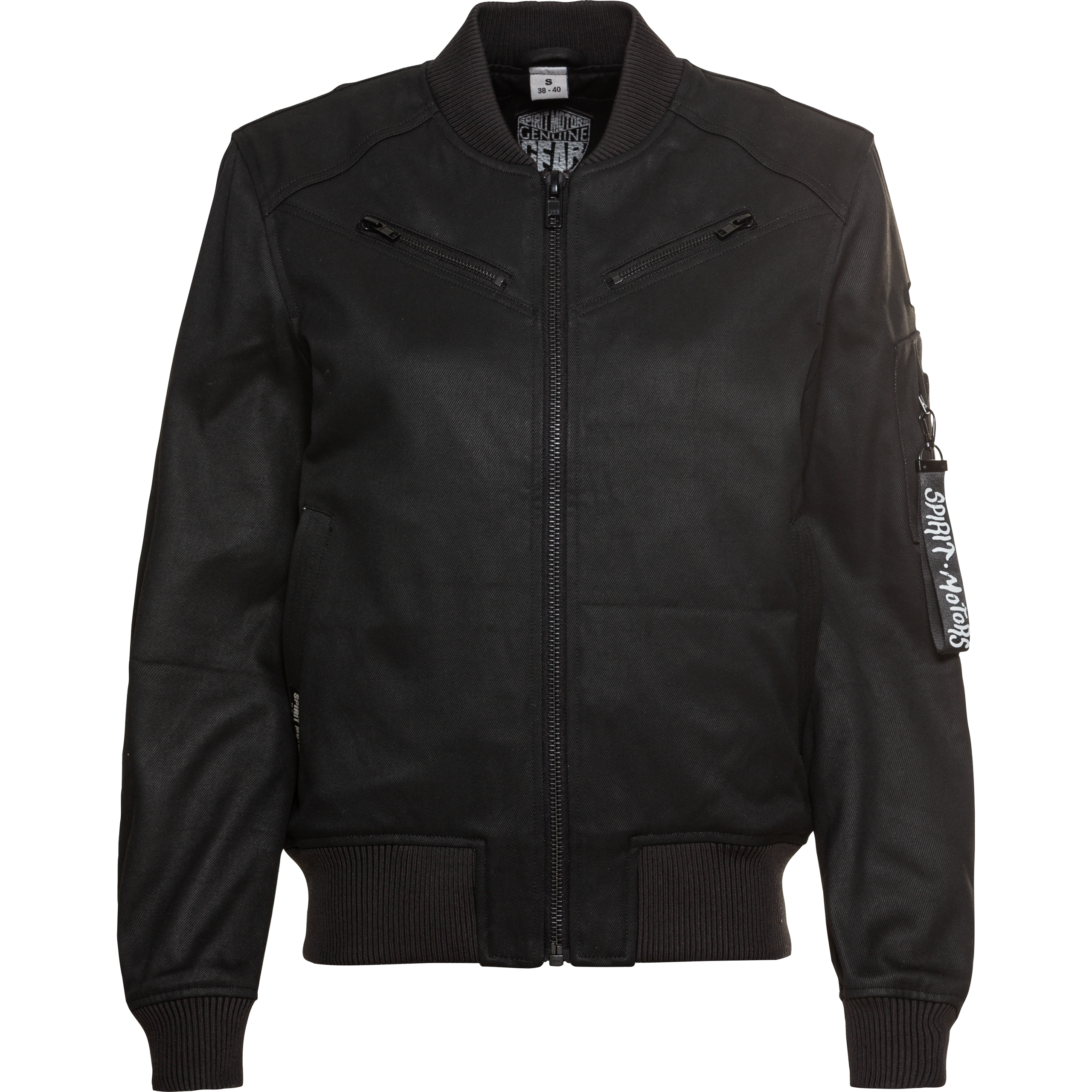 Spirit Motors Smoky Stella Damen Textiljacke schwarz L - Motorradbekleidung - Motorradjacken