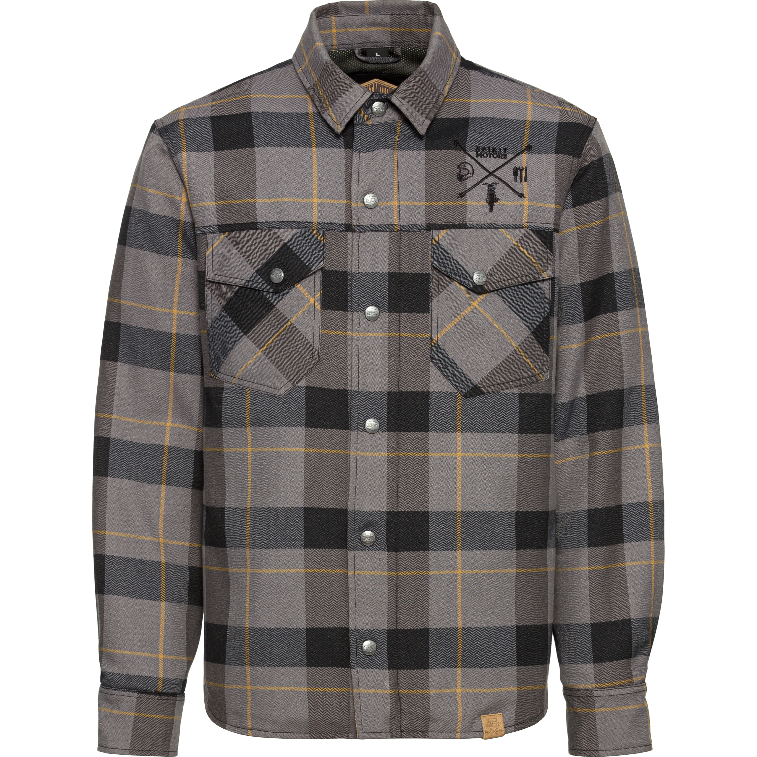 Spirit Motors Sneaky Sam Motoshirt grau XXL - Motorradbekleidung - Motorradjacken