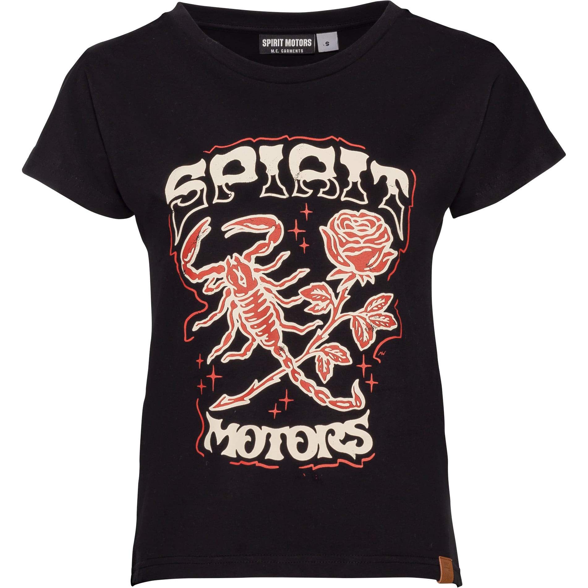 Spirit Motors Sparkling Jodie Damen T-Shirt schwarz XS - Motorradbekleidung - Freizeitbekleidung