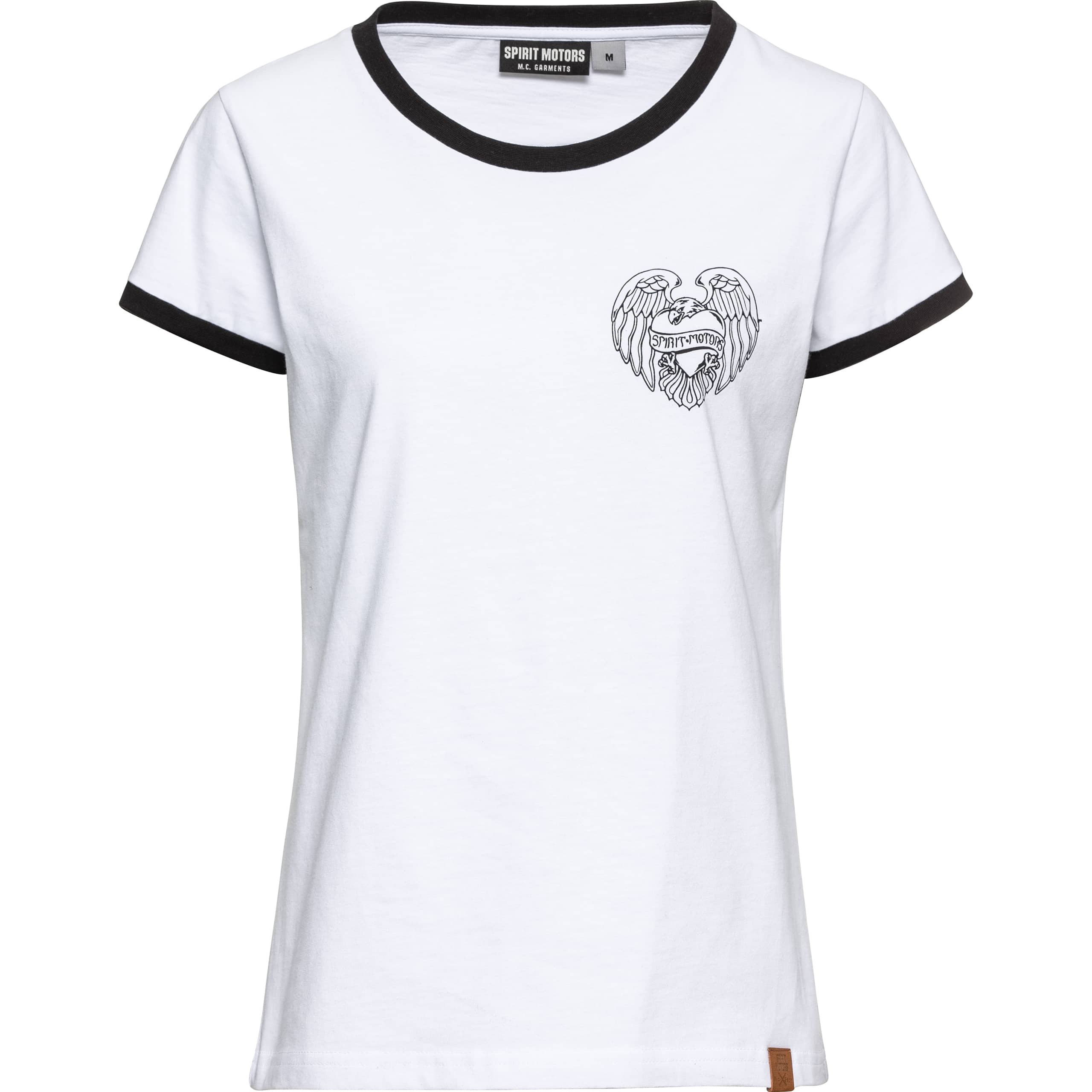 Spirit Motors Speeding Up Sarah Damen T-Shirt weiß XXL - Motorradbekleidung - Freizeitbekleidung