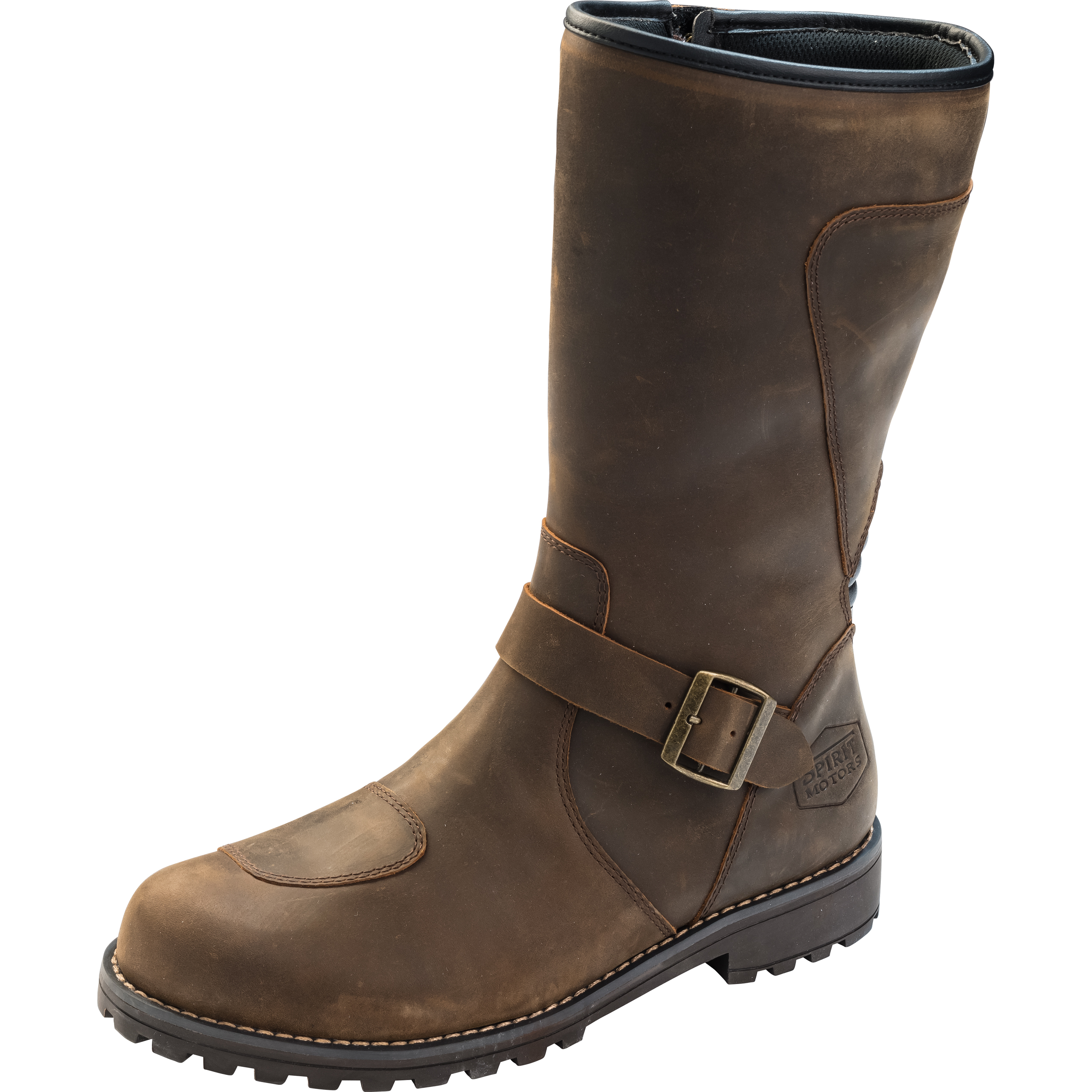 Spirit Motors Urban Lederstiefel 1.0 braun 45 - Motorradbekleidung - Motorradstiefel & Motorradschuhe