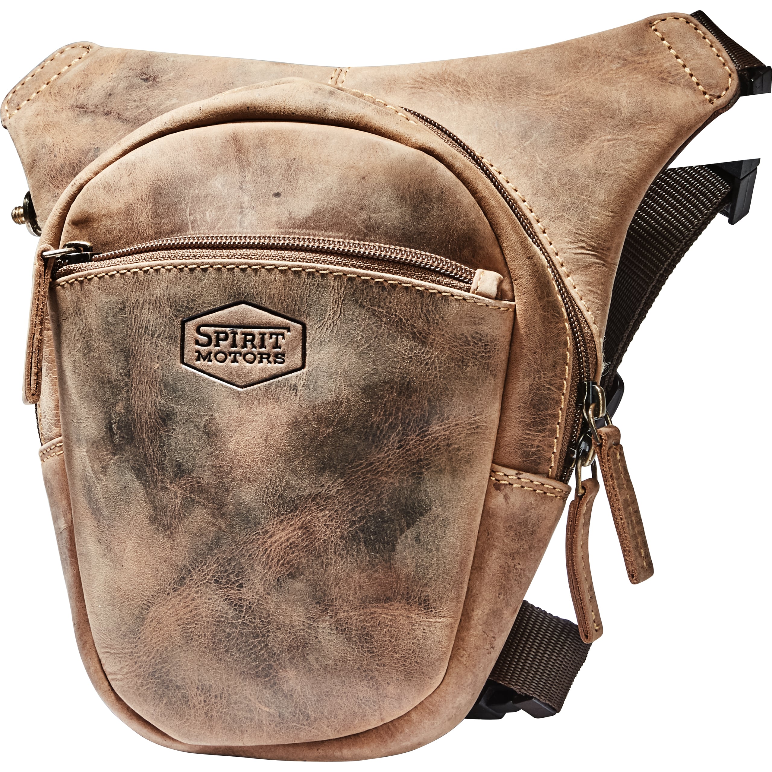 Spirit Motors Vintage Biker-Legbag braun - Motorradzubehör - Reisen & Outdoor