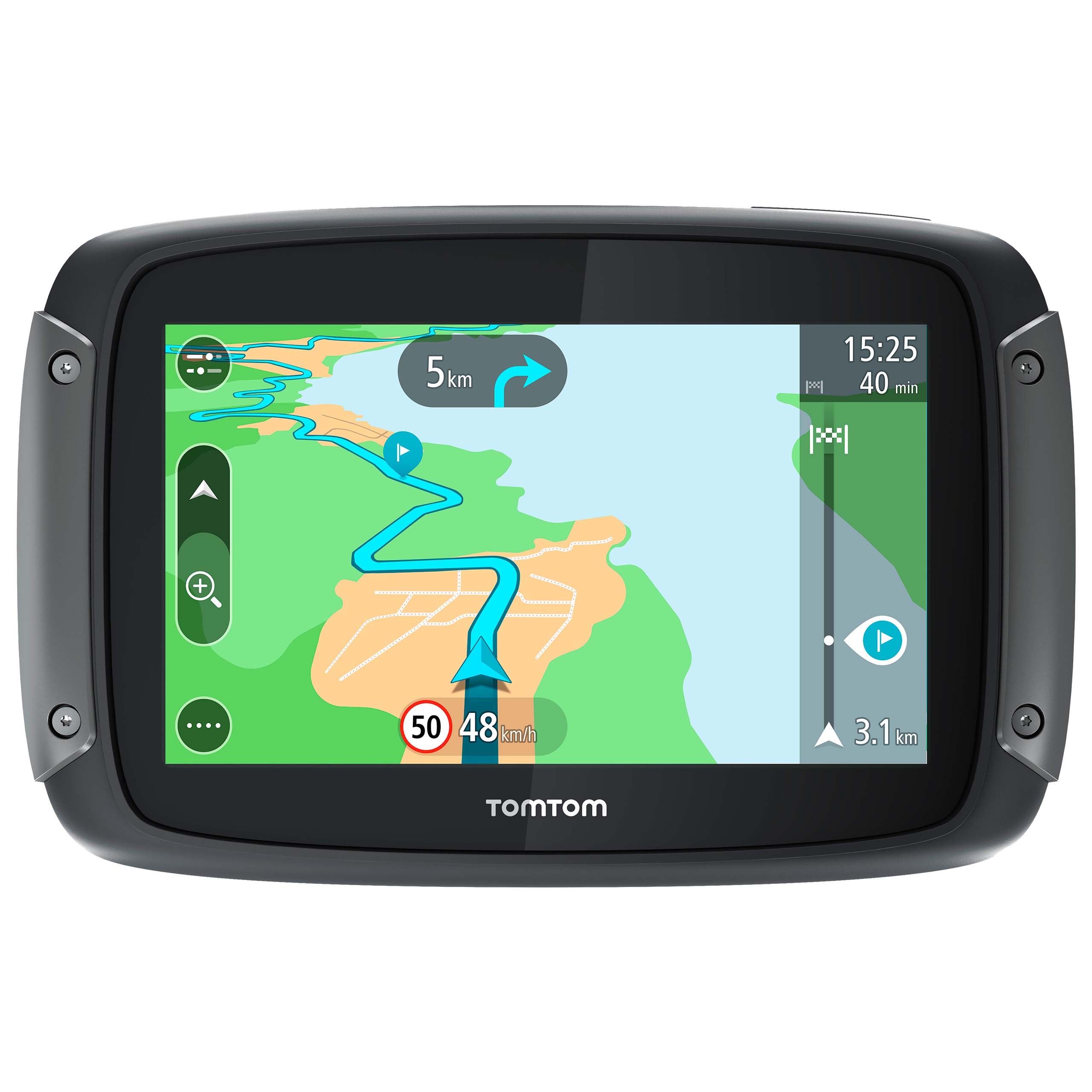 TomTom Rider 500 EU Motorradnavigationsgerät - Motorradzubehör - Multimedia