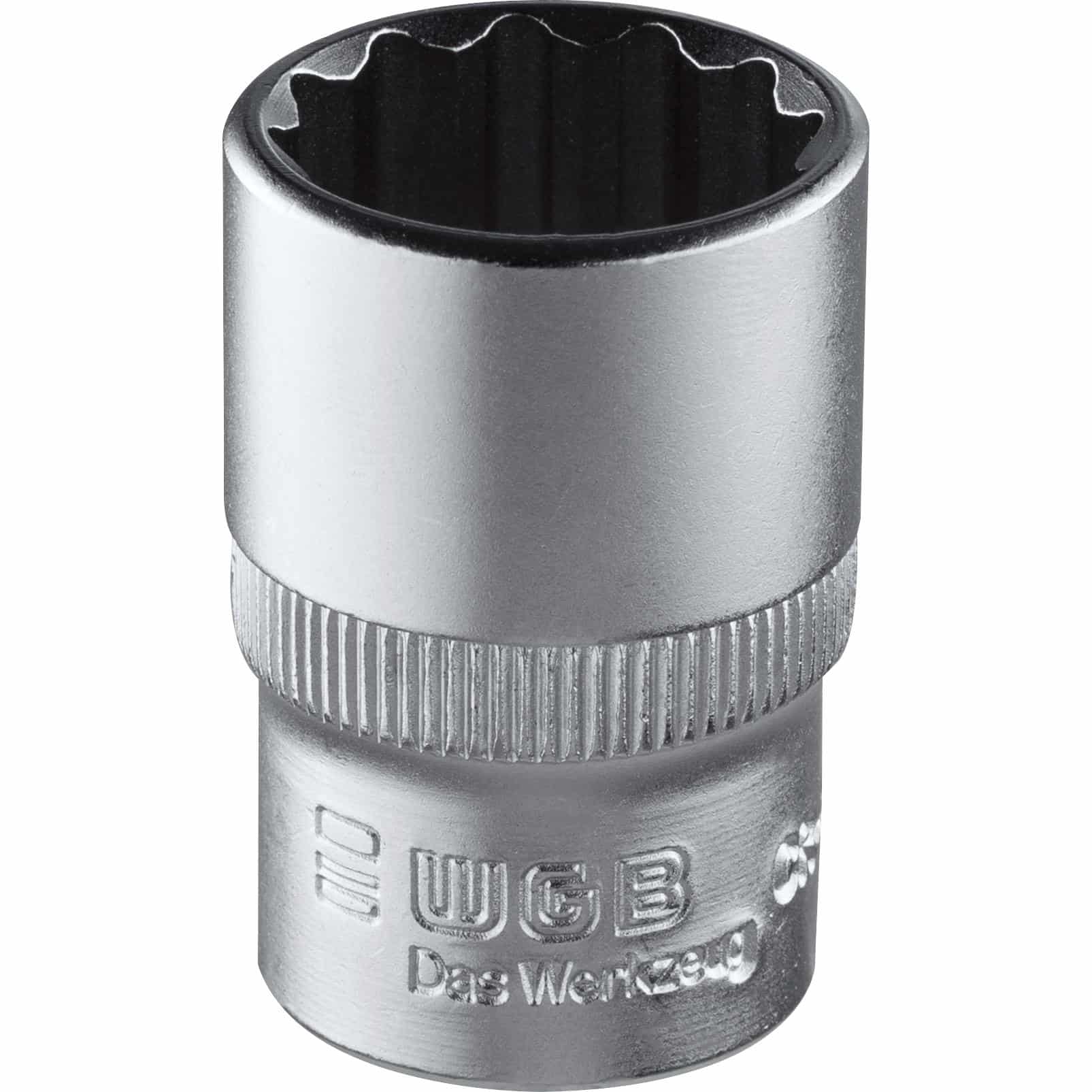WGB 10mm (3/8") Steckschlüssel-Einsatz 12-kant SW10 17x28mm - Motorradzubehör - Werkzeuge