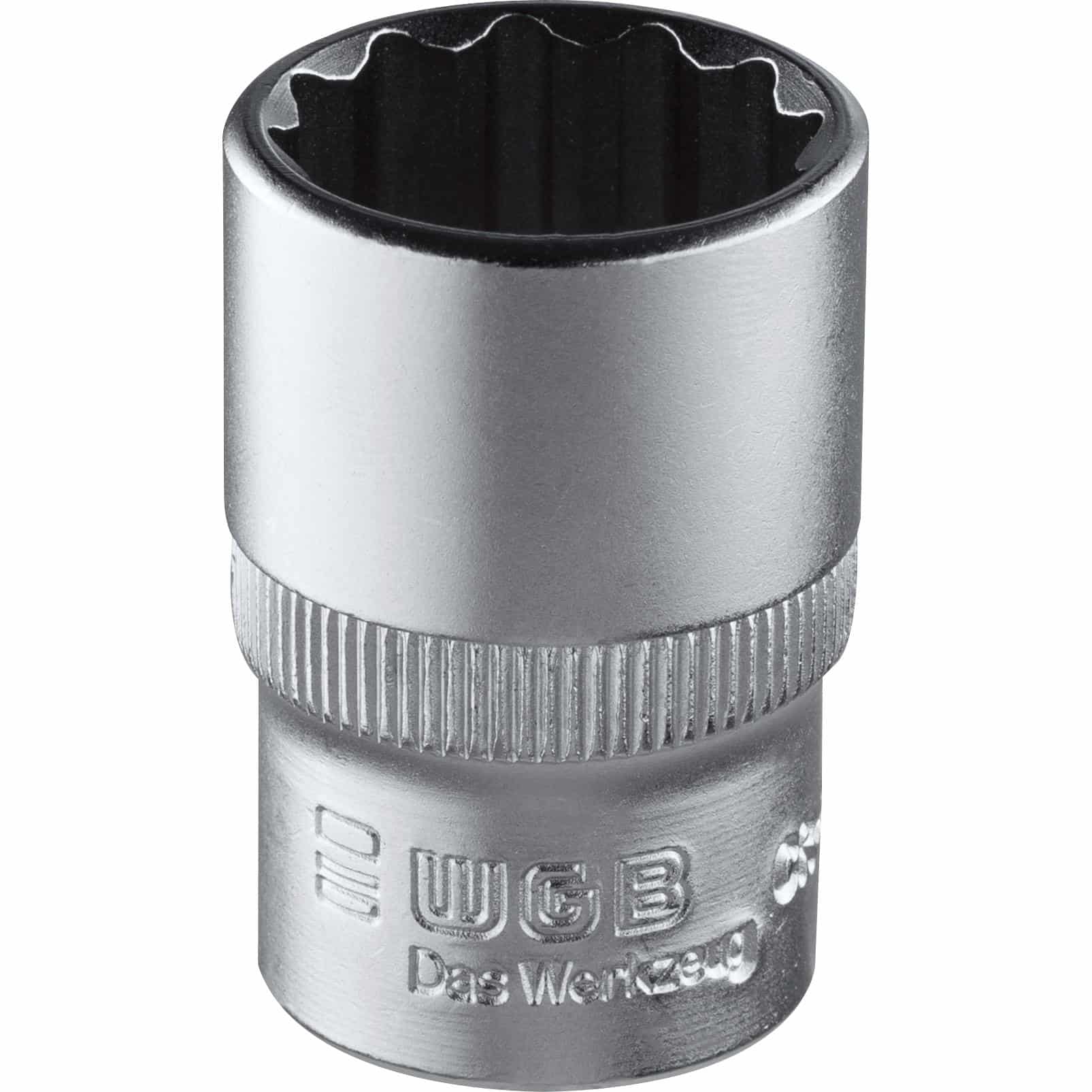 WGB 10mm (3/8") Steckschlüssel-Einsatz 12-kant SW12 17x28mm - Motorradzubehör - Werkzeuge