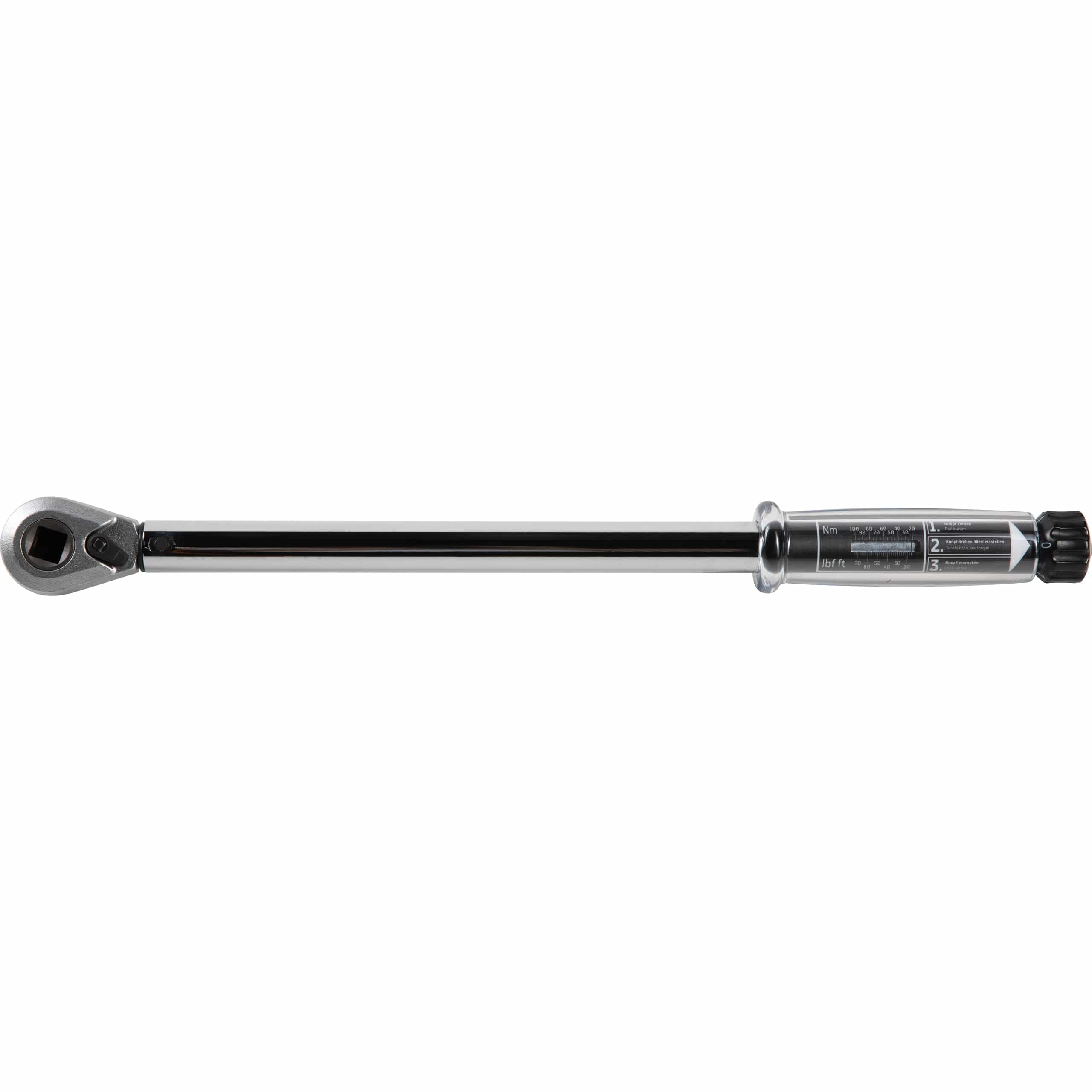 WGB 1/2" Drehmomentschlüssel 20-100 Nm mit Skala - Motorradzubehör - Werkzeuge