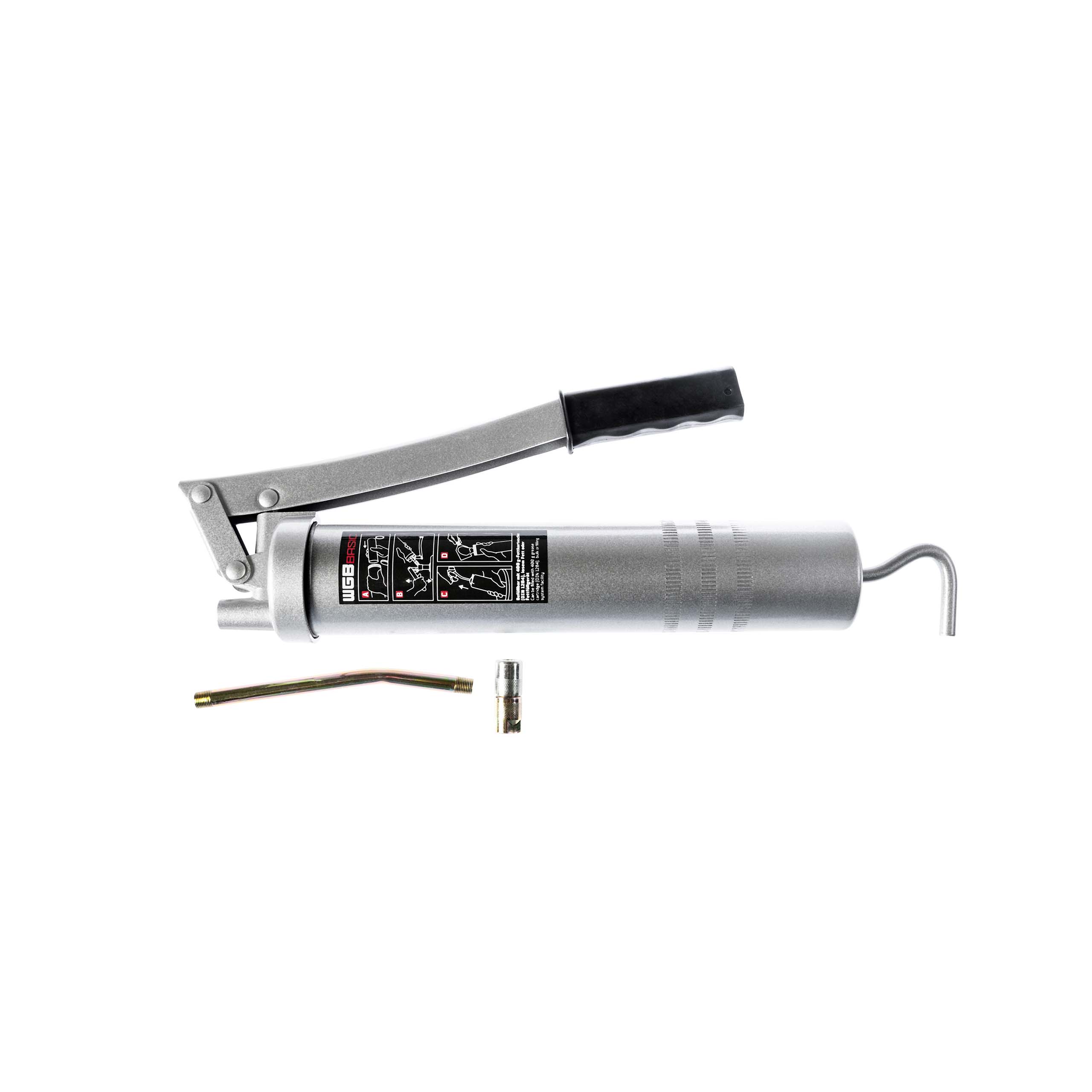 WGB Basic Fettpresse mit Handhebel 25cm - Motorradzubehör - Öle & Schmiermittel