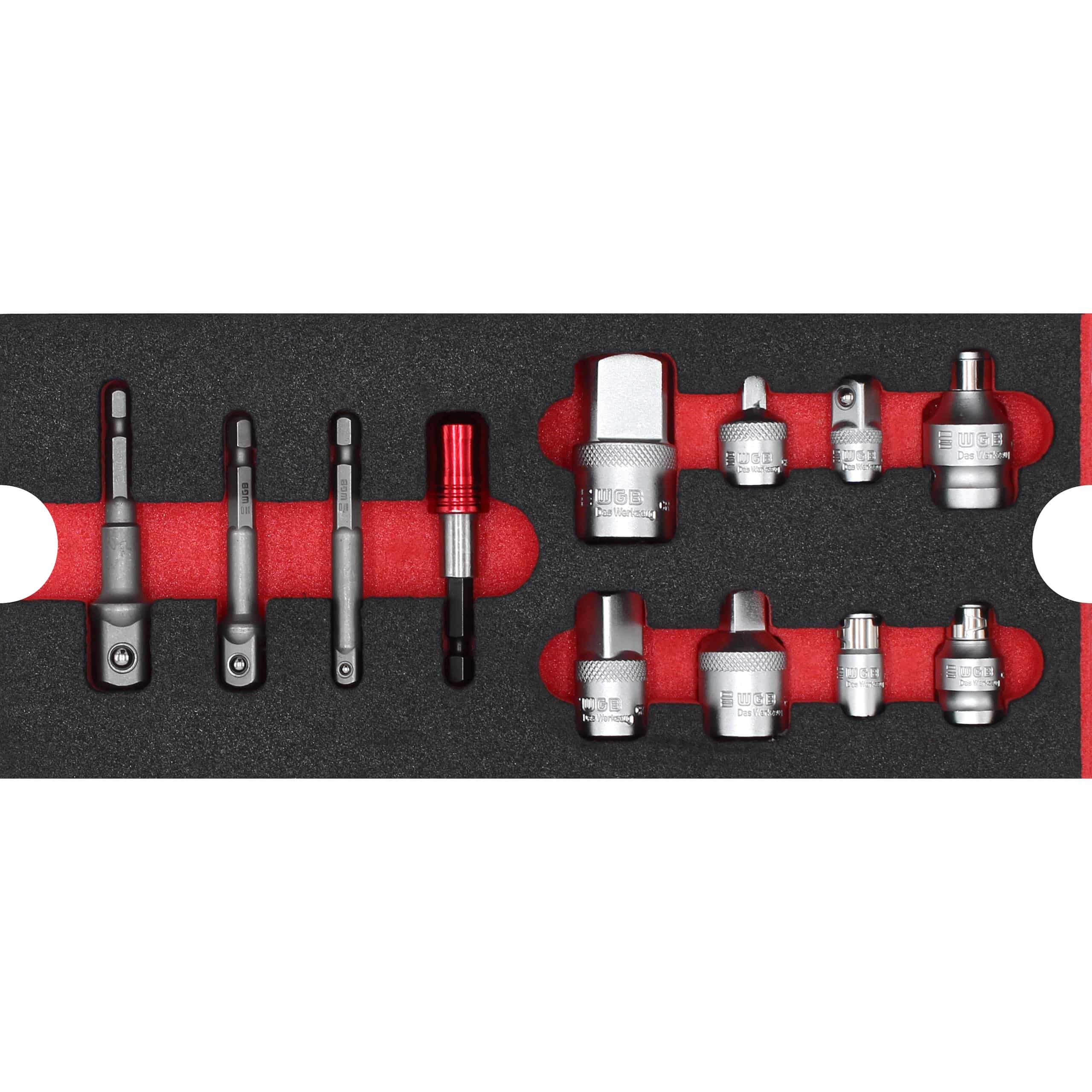 WGB MES rot Adaptersatz 12-teilig - Motorradzubehör - Werkzeuge