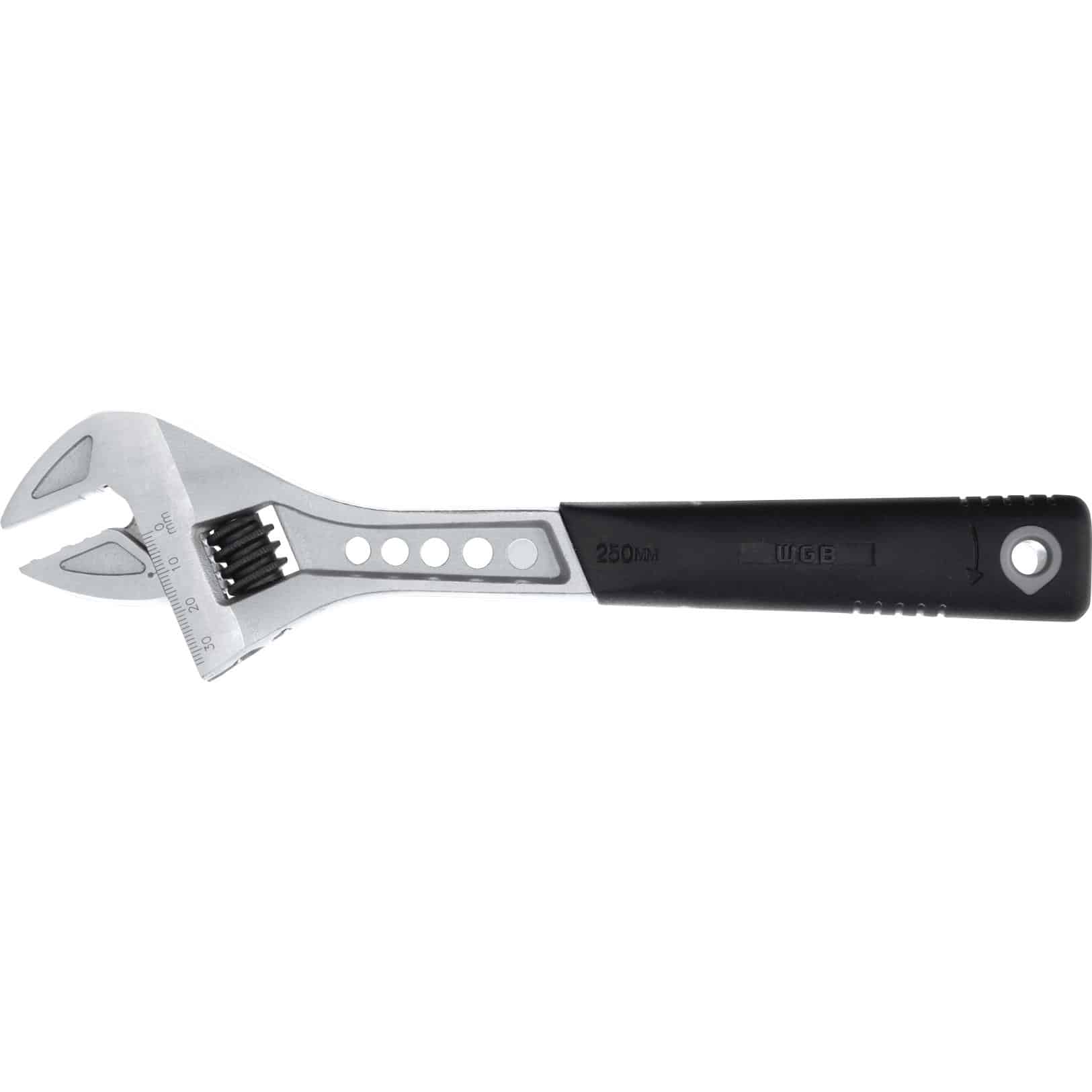 WGB Rollgabelschlüssel mit Softgriff 250mm 10" 0-33mm - Motorradzubehör - Werkzeuge
