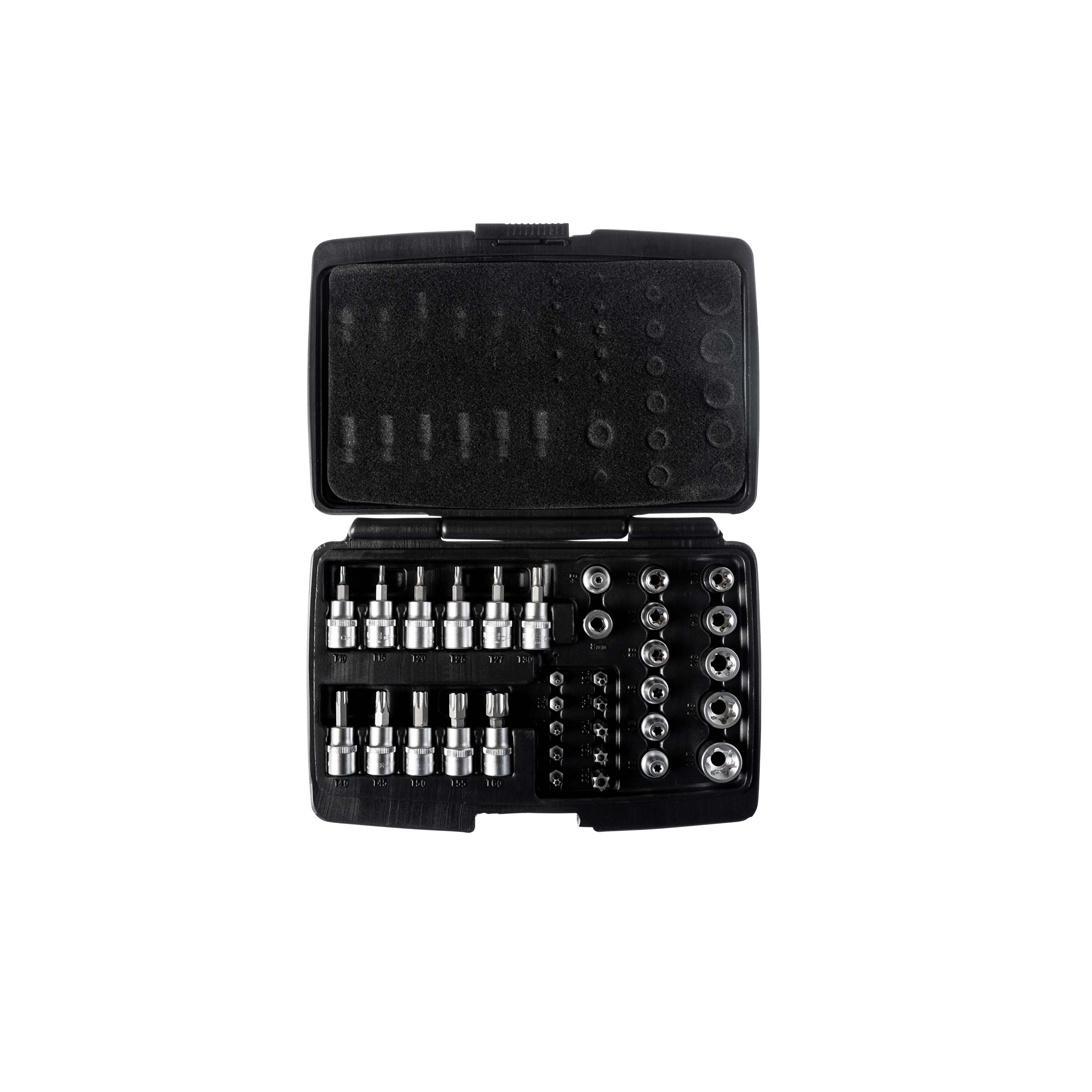 WGB T-Profil Bit-/Steckschlüssel für 3/8" 34-teilig - Motorradzubehör - Werkzeuge