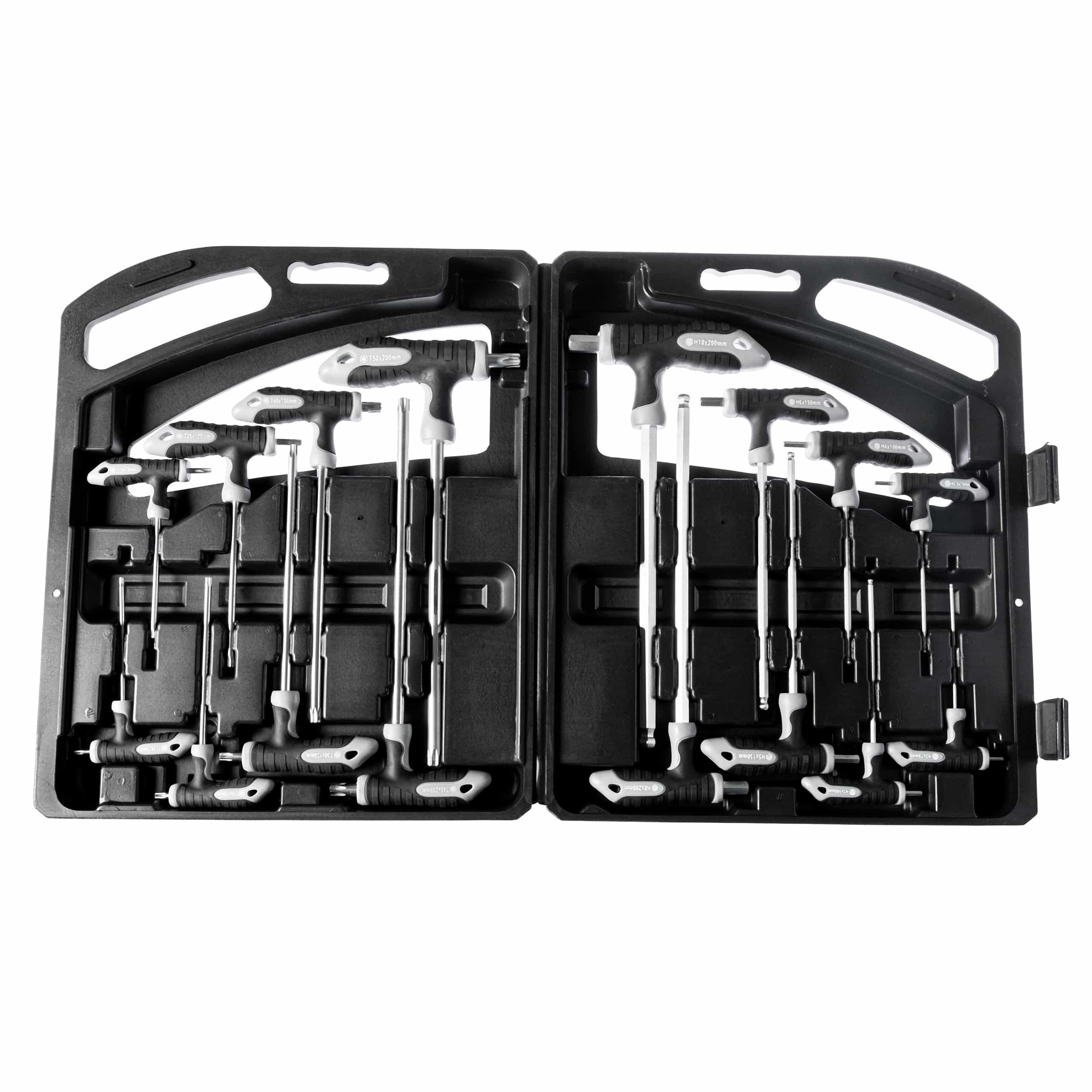 WGB T-Schlüsselsatz T-Profil/Innensechskant 16-teilig Ø 6mm - Motorradteile & Ersatzteile - Filter & Schläuche