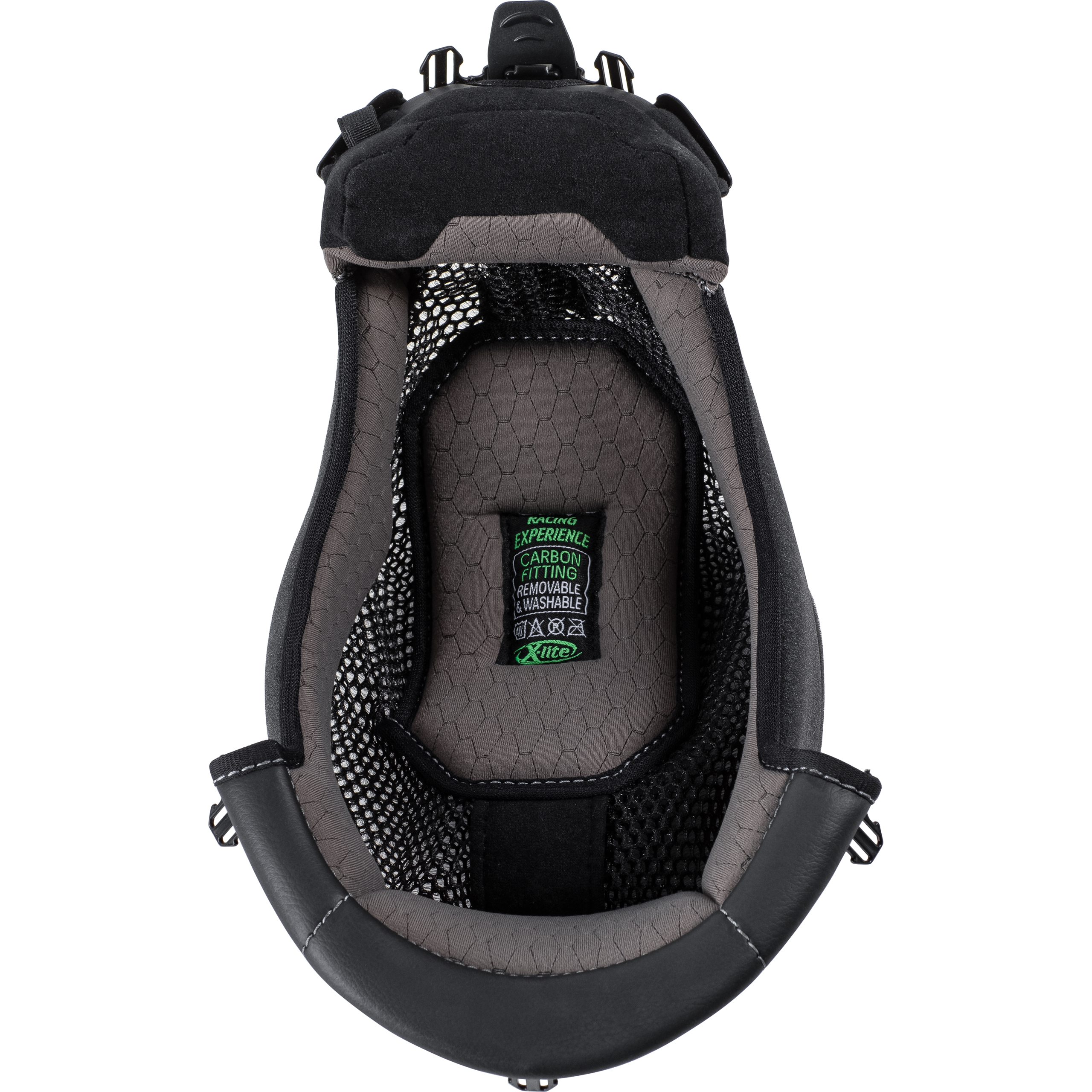 X-Lite Innenpolster X-903/X903 Ultra Carbon grau/schwarz M - Helme & Brillen - Motorradhelme Zubehör