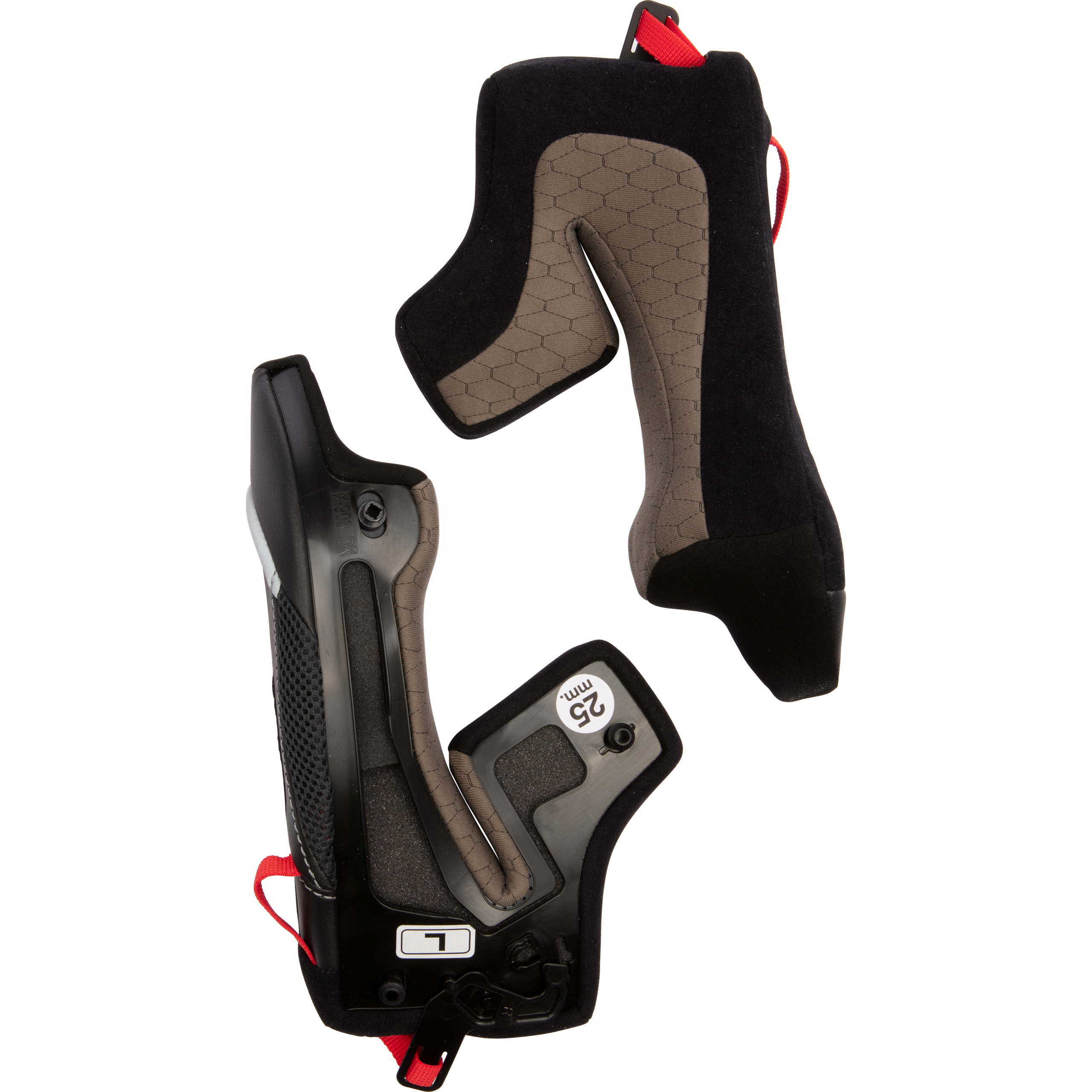X-Lite Wangenpolster X-903/X903 Ultra Carbon XXS-XS-S (40 mm) - Helme & Brillen - Motorradhelme Zubehör