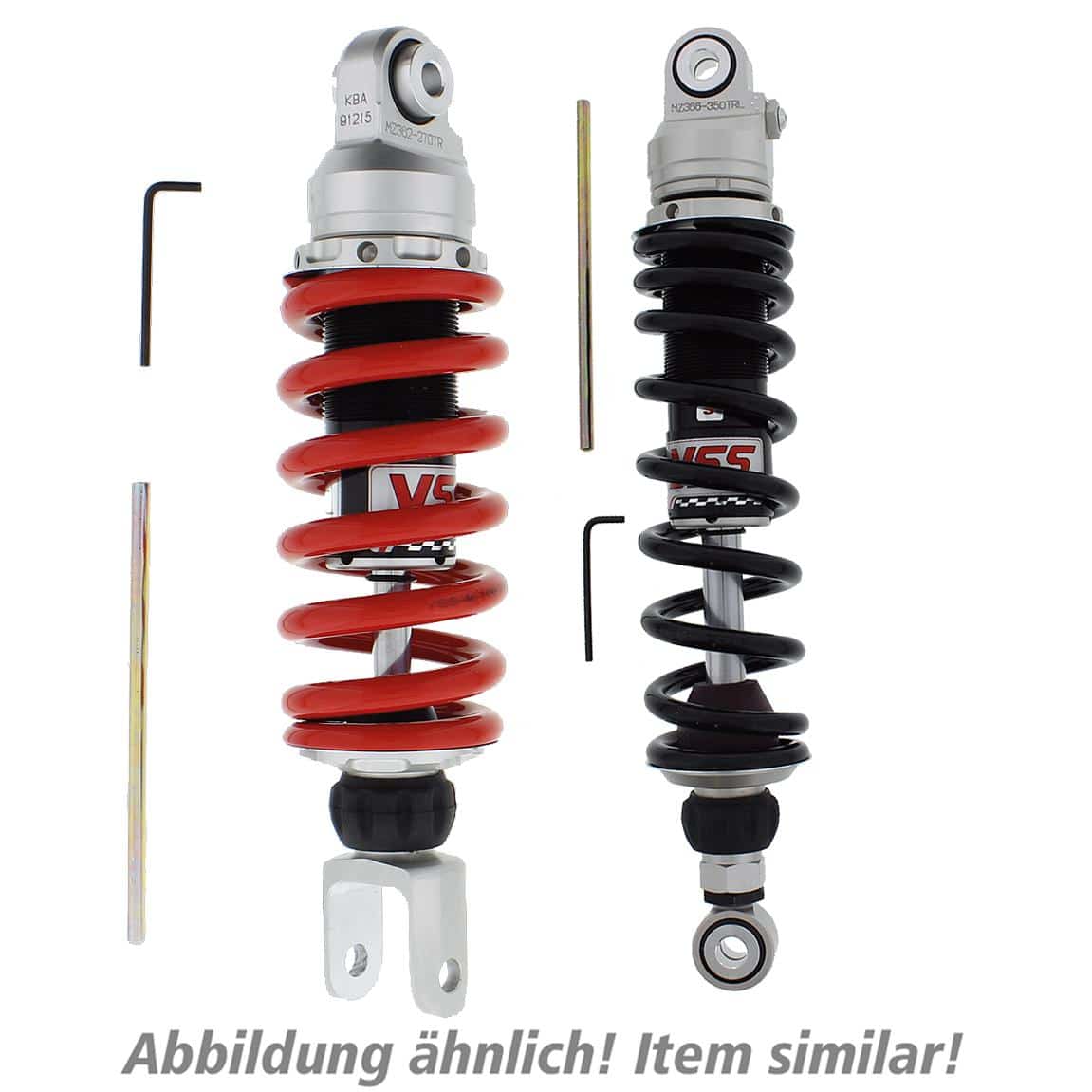 YSS Federbeine TS RZ362-320TRL-13-88 schwarz für Honda/Kawasaki/ - Motorradteile & Ersatzteile - Federung & Gabel