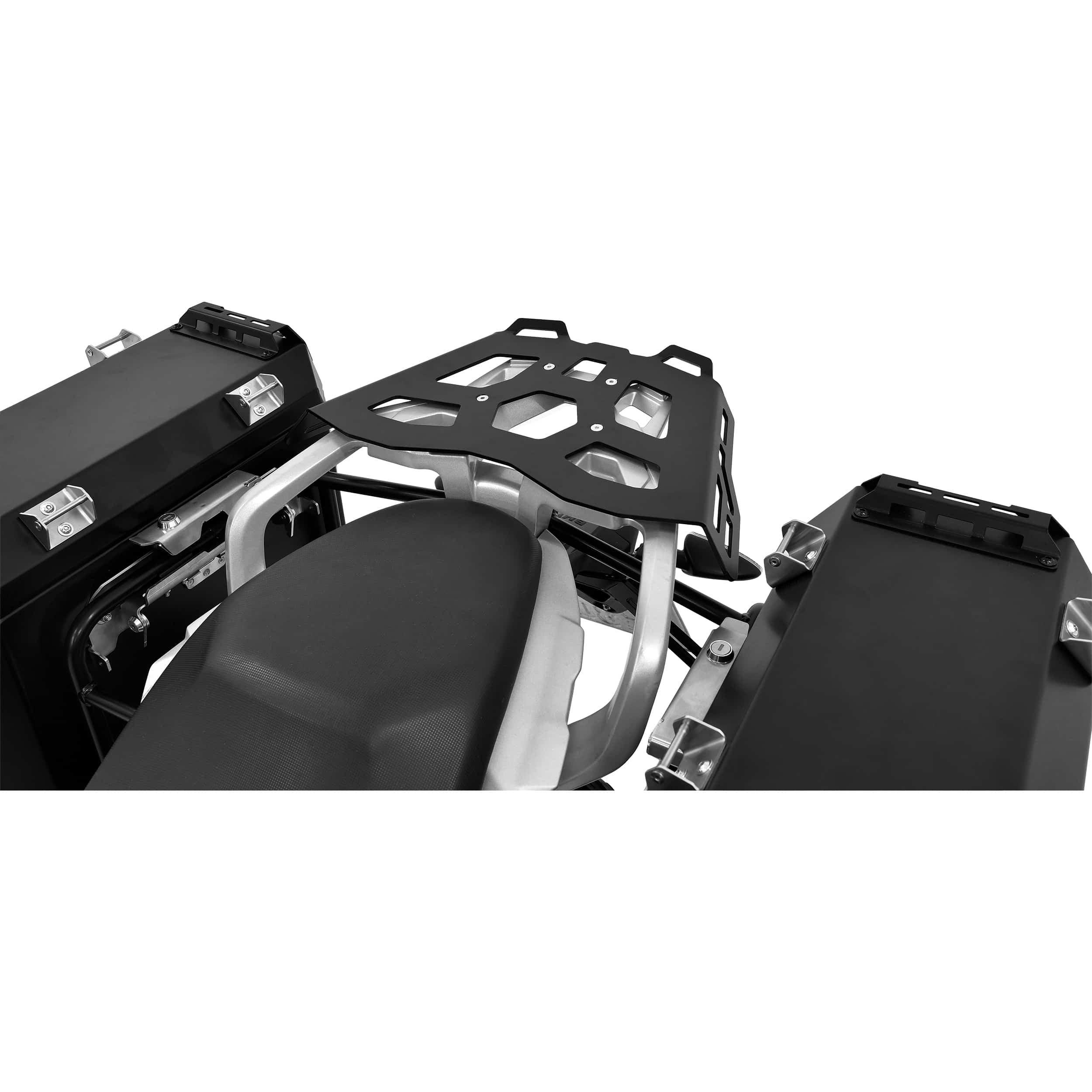 Zieger Gepäckbrücke Alu schwarz für BMW G 310 GS - Motorradzubehör - Motorradgepäck