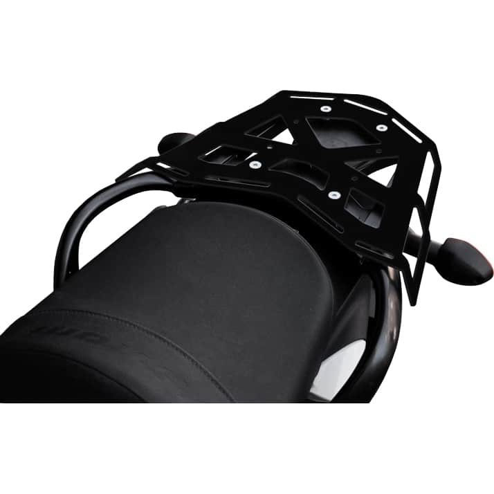 Zieger Gepäckbrücke Alu schwarz für Suzuki DL 650 V-Strom 2004-2016 - Motorradzubehör - Motorradgepäck
