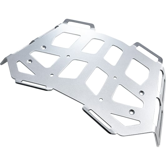 Zieger Gepäckbrücke Alu silber für Kawasaki KLZ 1000 Versys 2017- - Motorradzubehör - Motorradgepäck