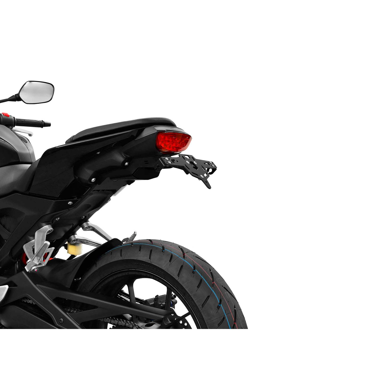 Zieger Kennzeichenhalter Pro 125er für Honda CB 125 R 2018- - Motorradteile & Ersatzteile - Anbauteile