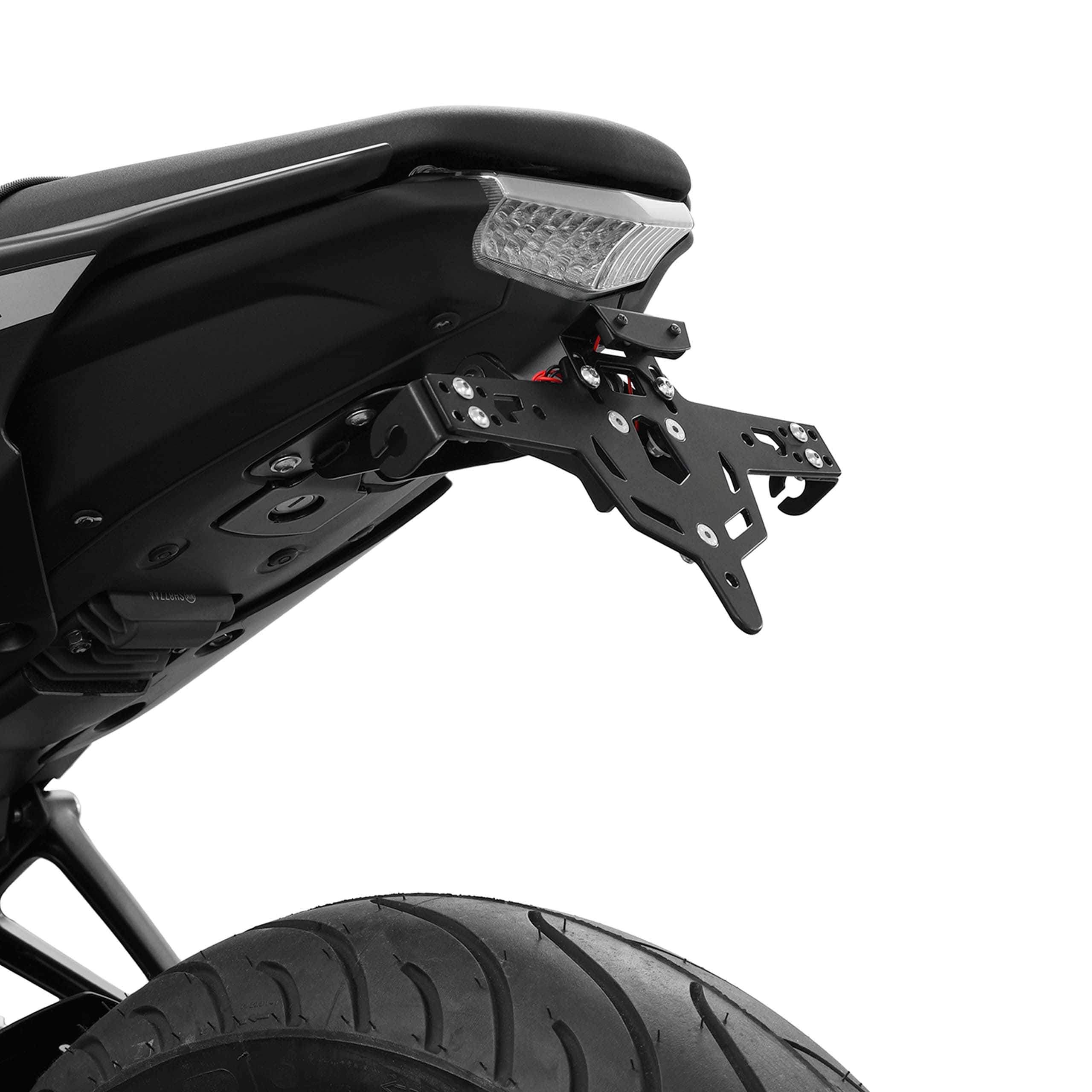 Zieger Kennzeichenhalter Pro 125er für Yamaha MT-125 2014-2019 - Motorradteile & Ersatzteile - Anbauteile