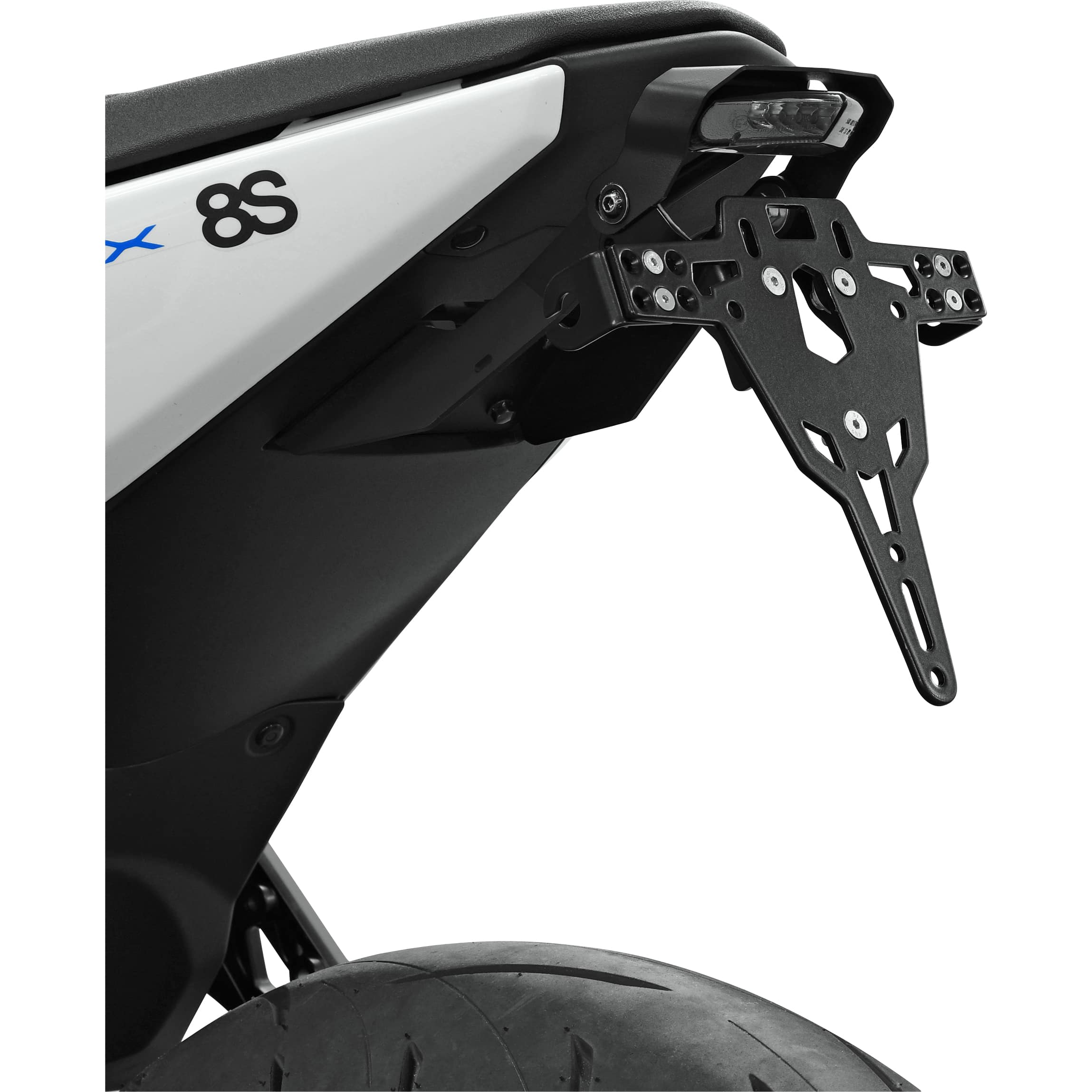 Zieger Kennzeichenhalter Pro Österreich für Suzuki GSX-8 S - Motorradteile & Ersatzteile - Anbauteile