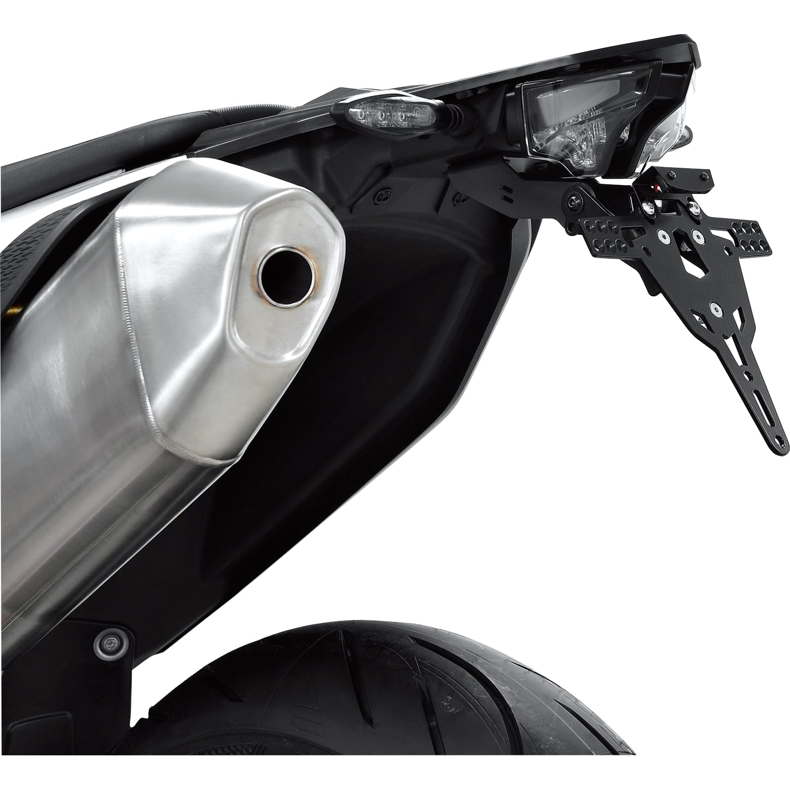 Zieger Kennzeichenhalter Pro Österreich für YZF R6/R1 03-06/02-03 - Motorradteile & Ersatzteile - Anbauteile