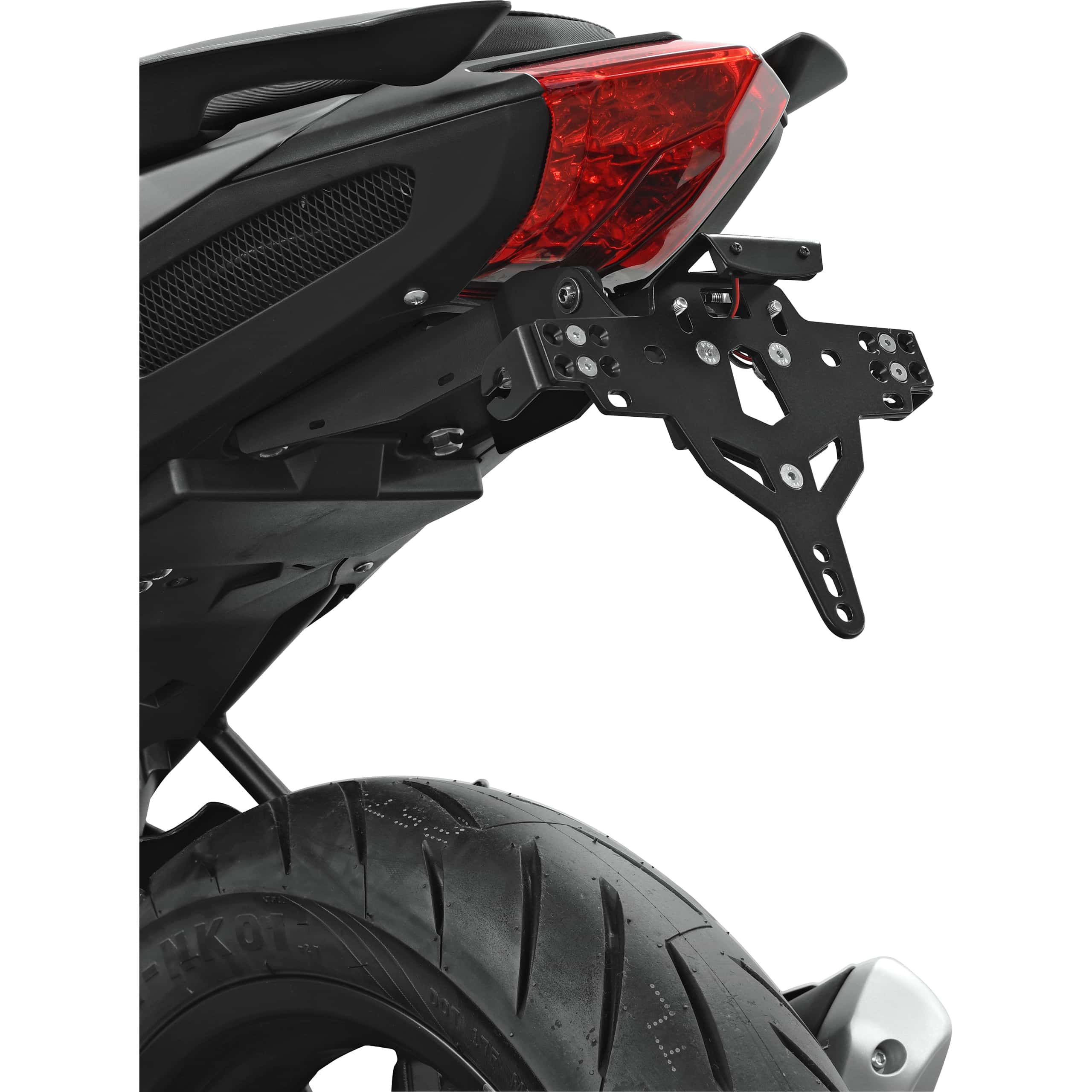 Zieger Kennzeichenhalter Pro Schweiz für Benelli BN 125 2019- - Motorradteile & Ersatzteile - Anbauteile